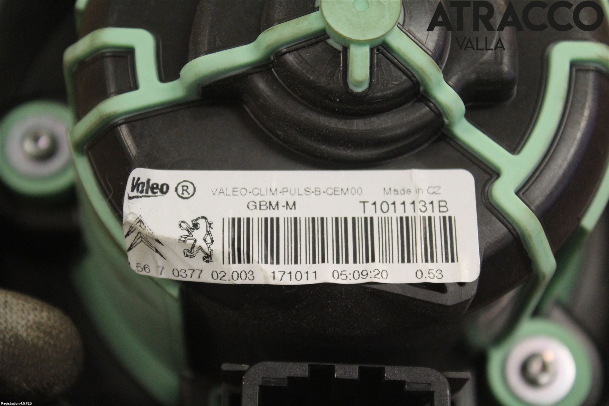 Citroen C4 II 11-18 Varme Ac Varmeapparatvifte