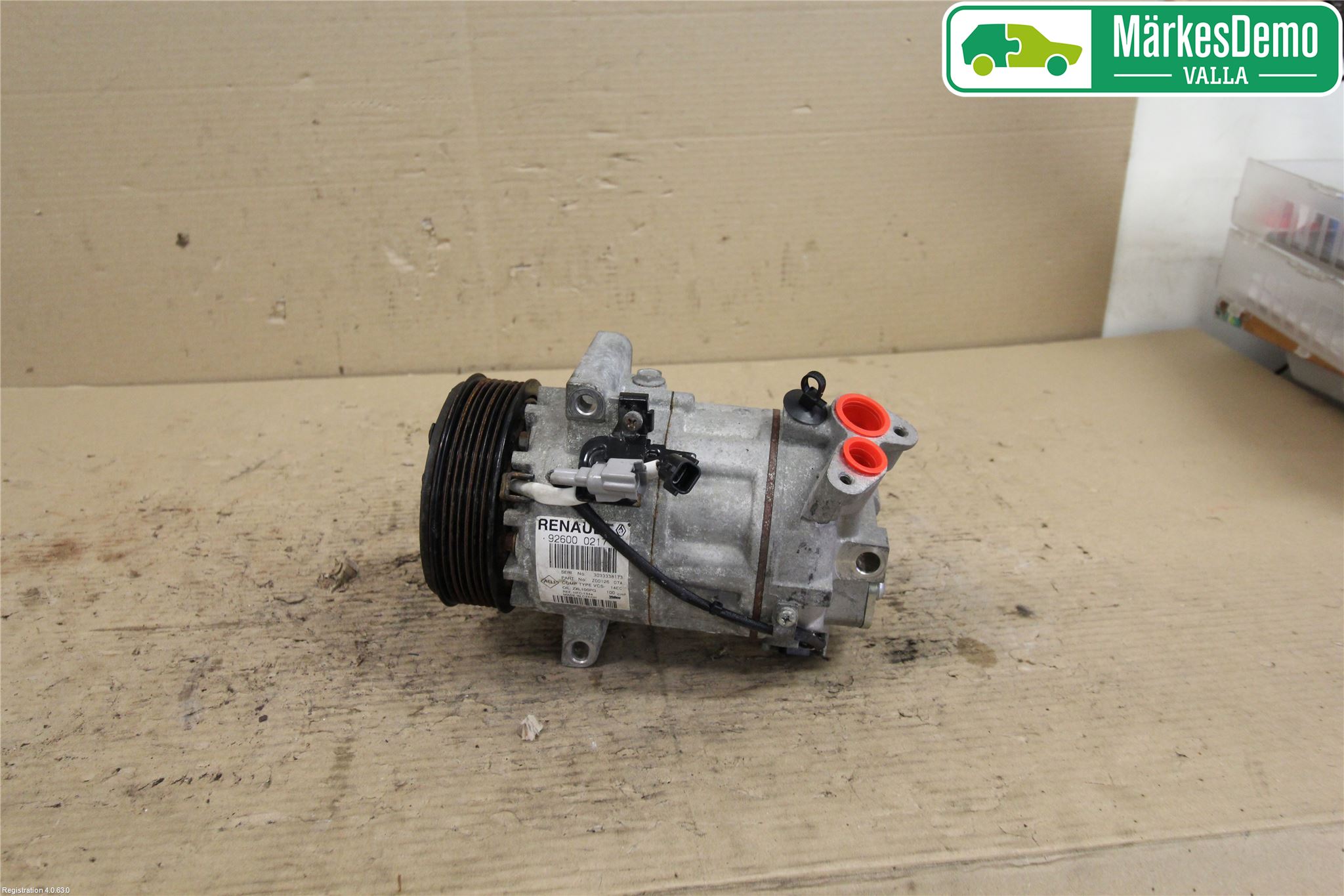 Renault CLIO IV 12-16 Varme Ac Kompressor