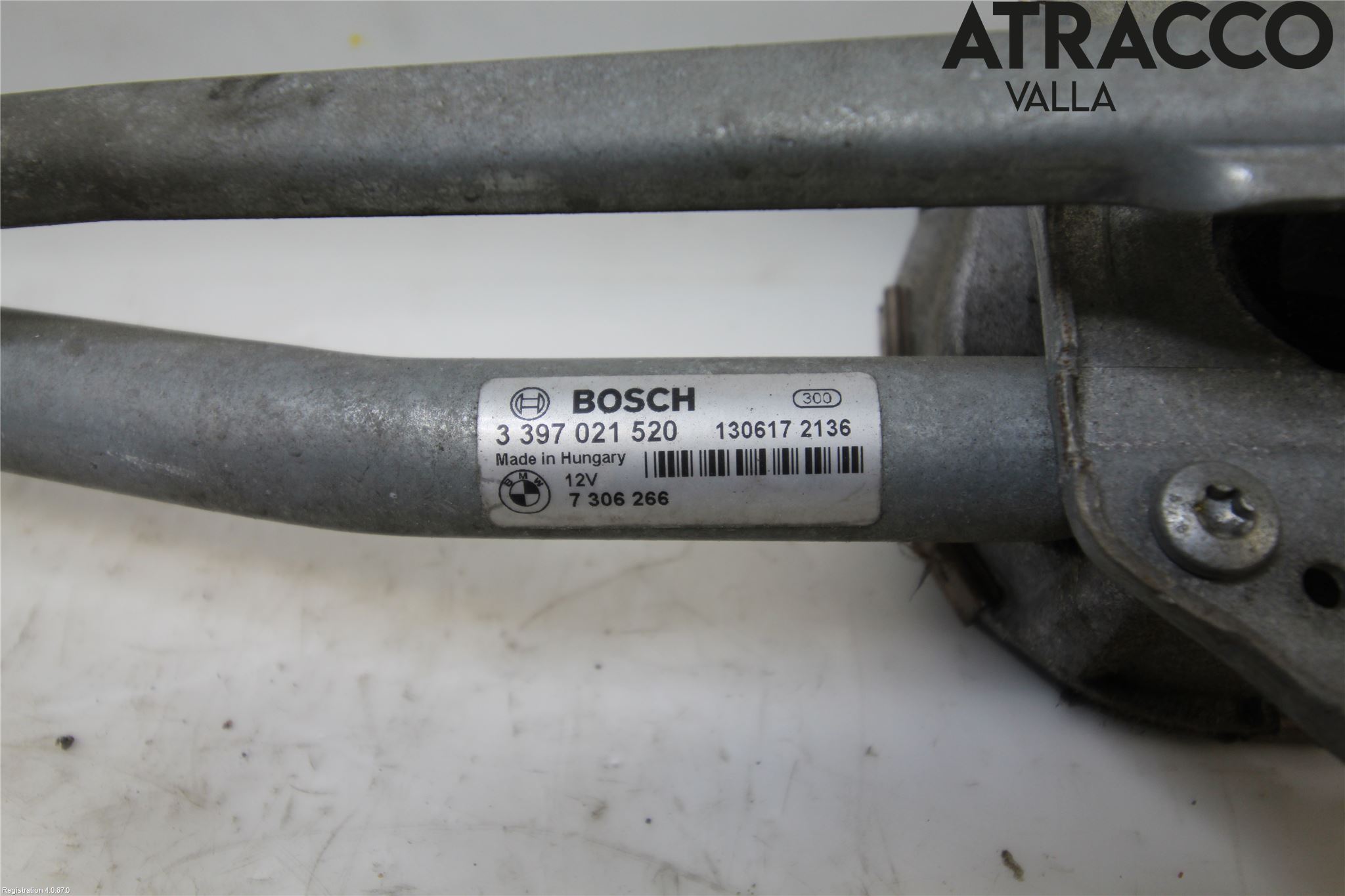 BMW 5 F10/F11/F18 09-17 Viskeroverføring Frontrute