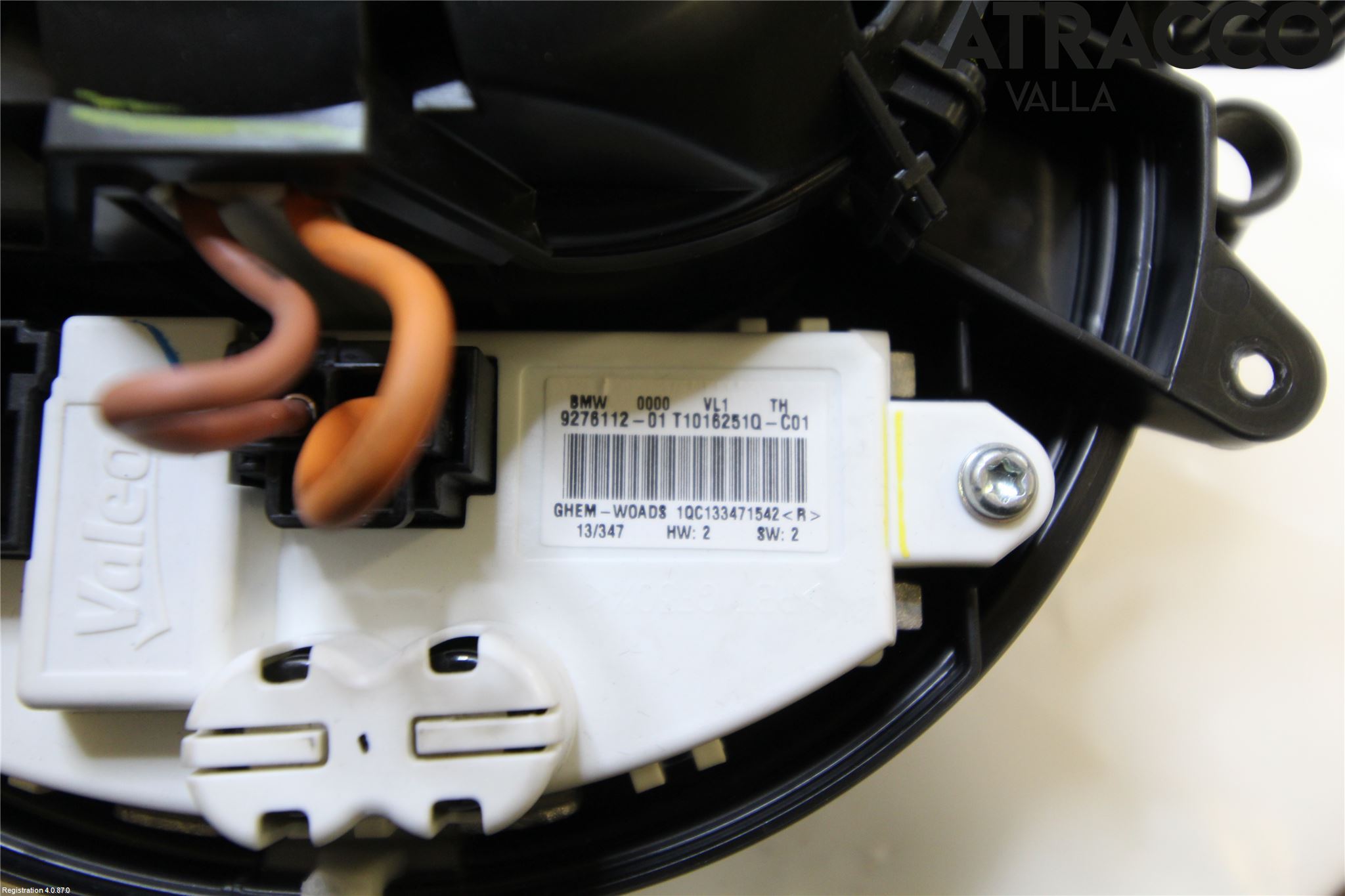 BMW 3 GT F34 13-19 Varmeapparat Viftemotor