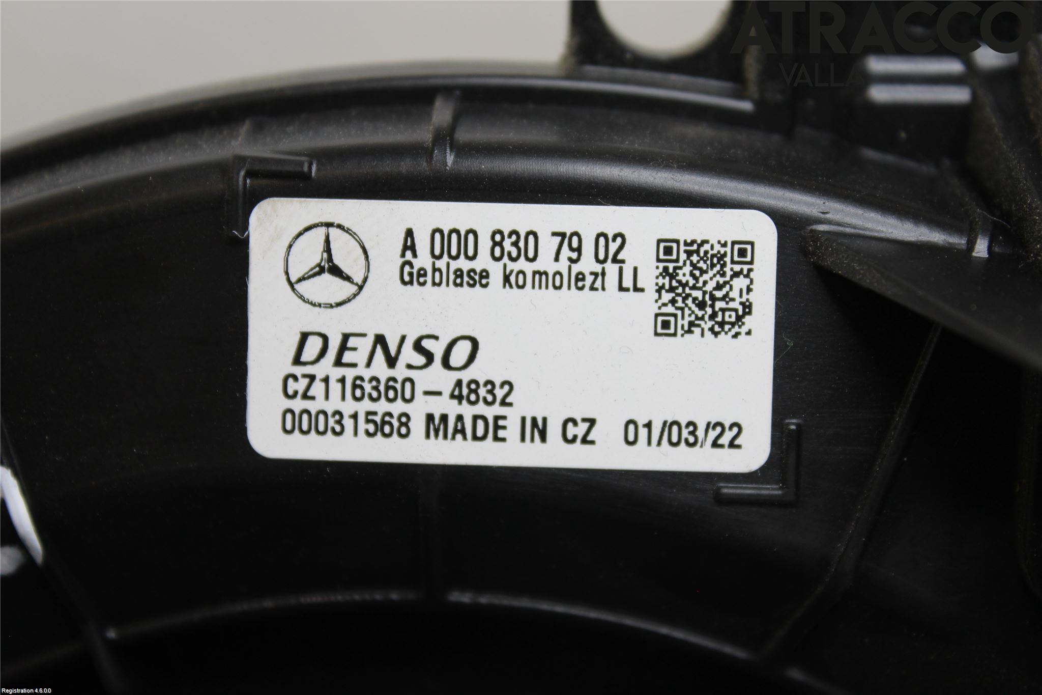 Mercedes-Benz MB SPRINTER (W907/W910) 19- Varme Ac Varmeapparatvifte