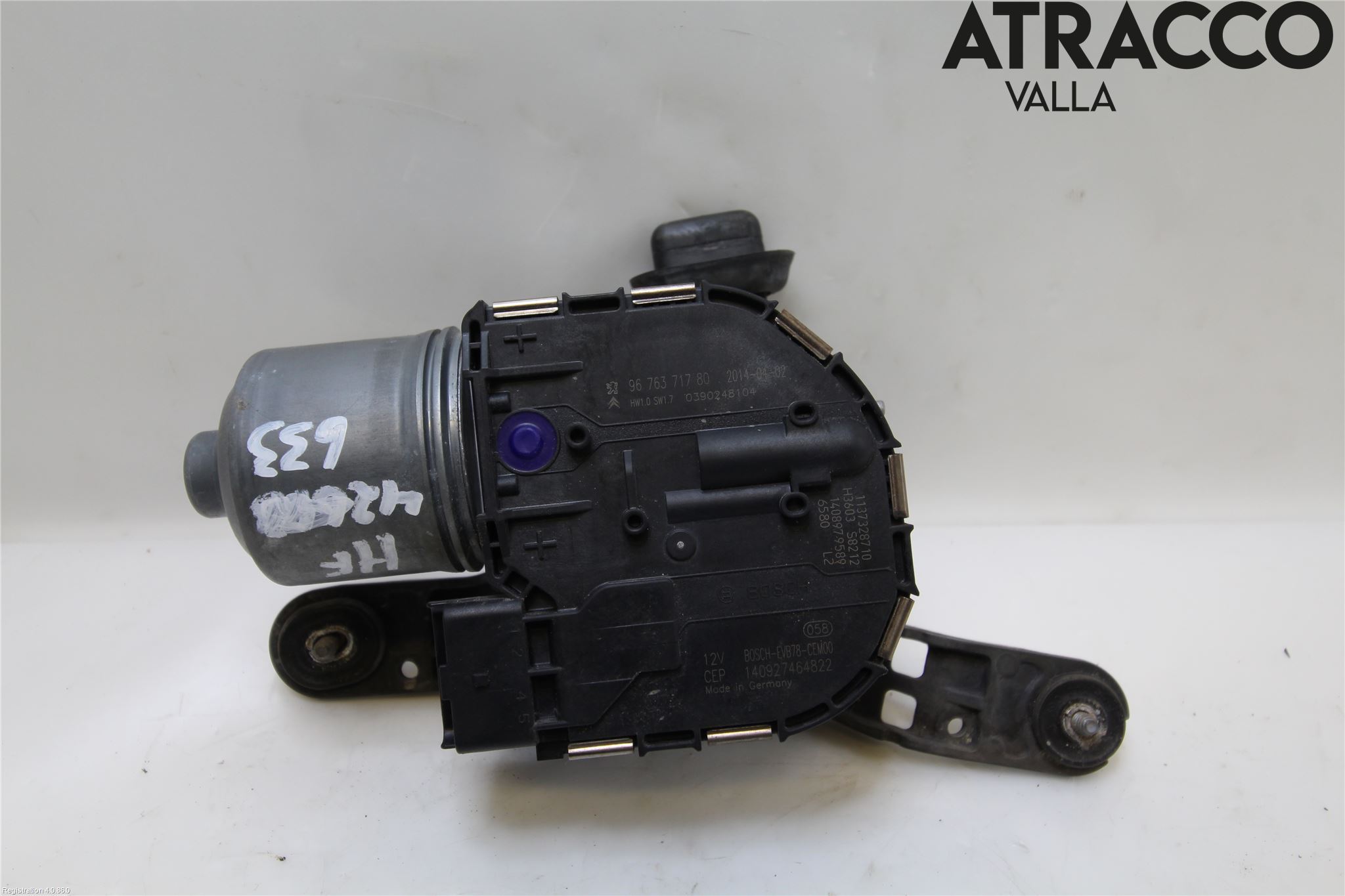 Citroen C4 GRAND PICASSO 14-18 Viskermotor Frontrute