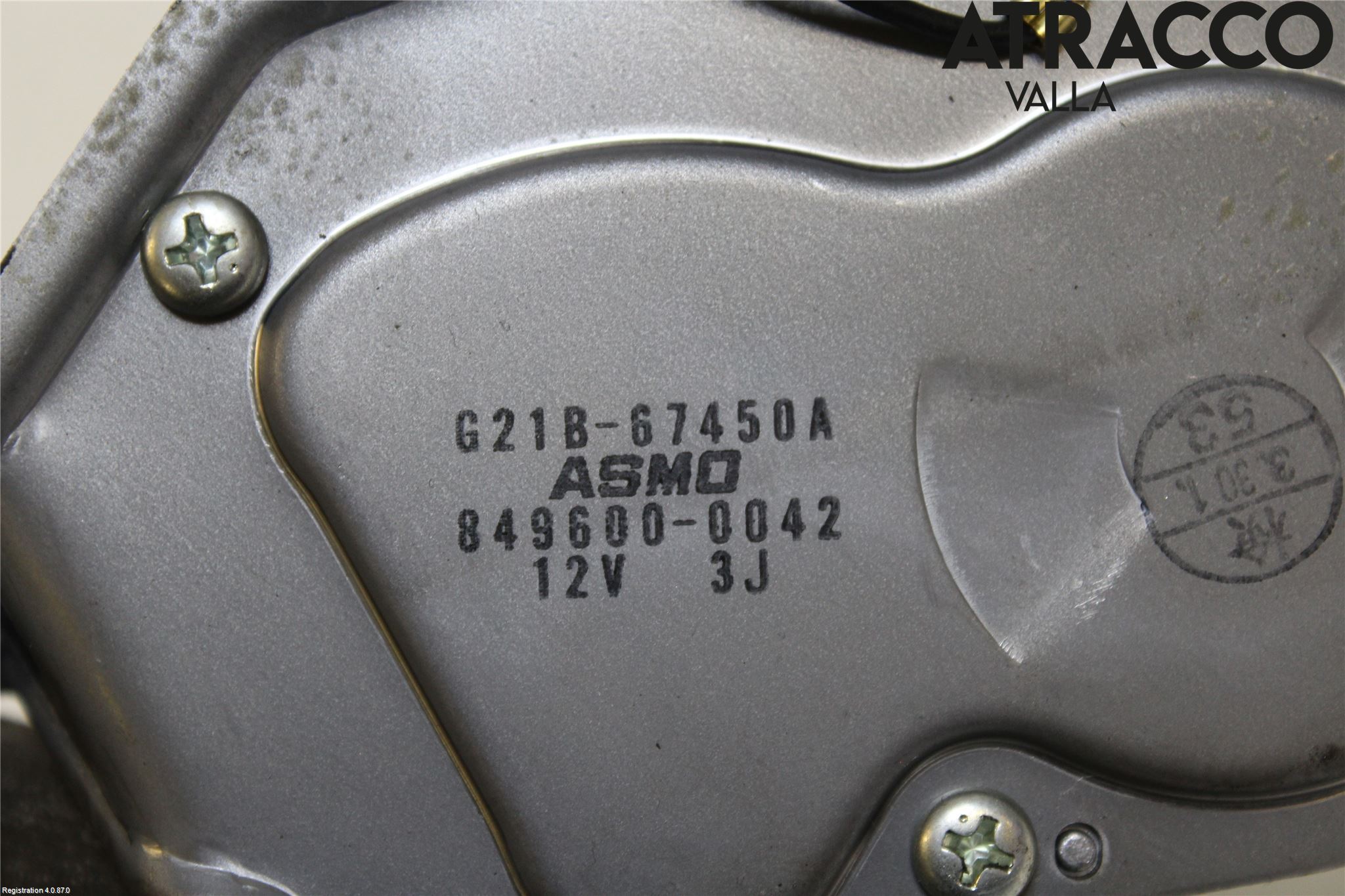Mazda 6 02-08 Viskermotor Bakluke