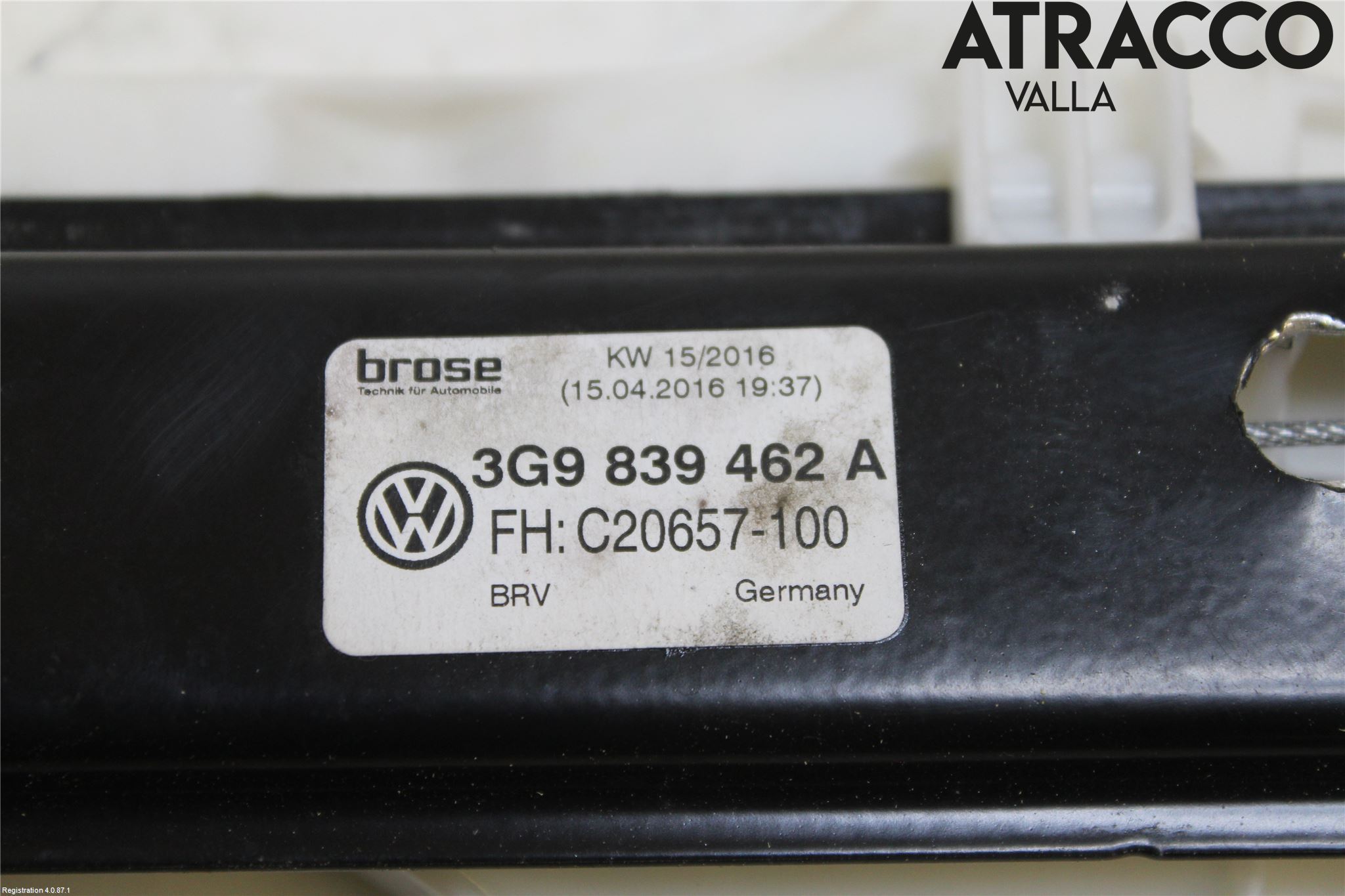 Volkswagen VW PASSAT 15-19 Vindusheis El Komp