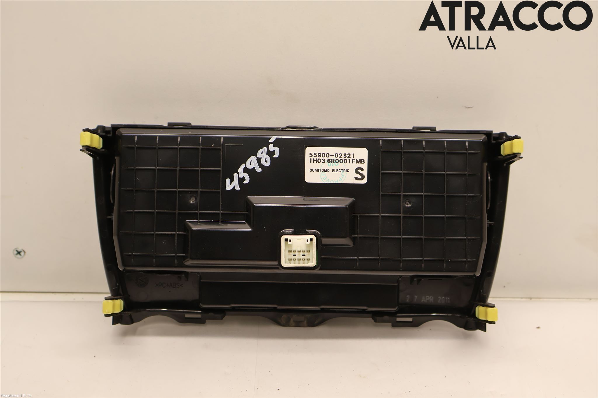 Toyota AURIS 10-12 Varme Ac Betjening-Display