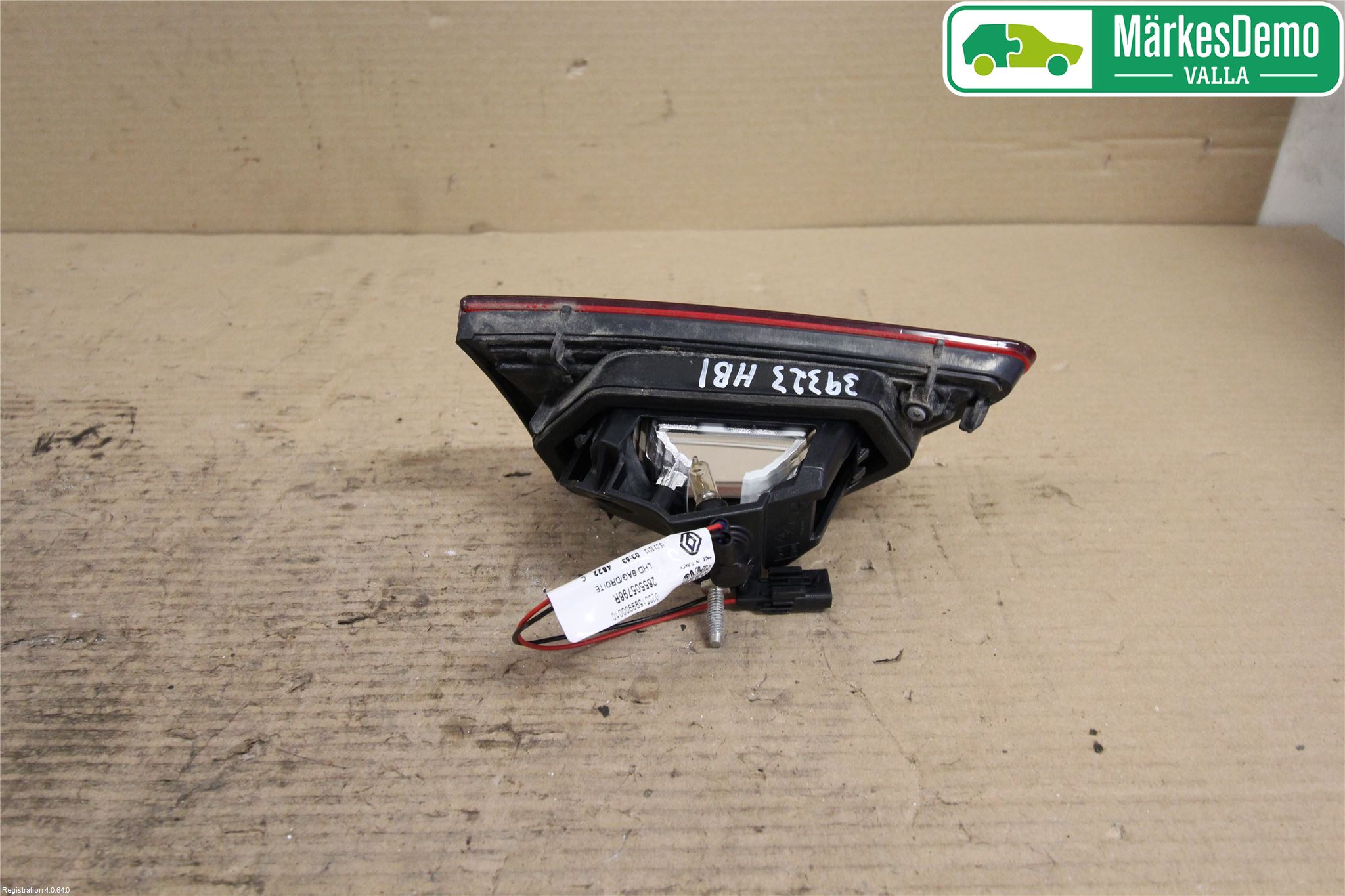 Renault CLIO IV 12-16 Baklykt Venstre
