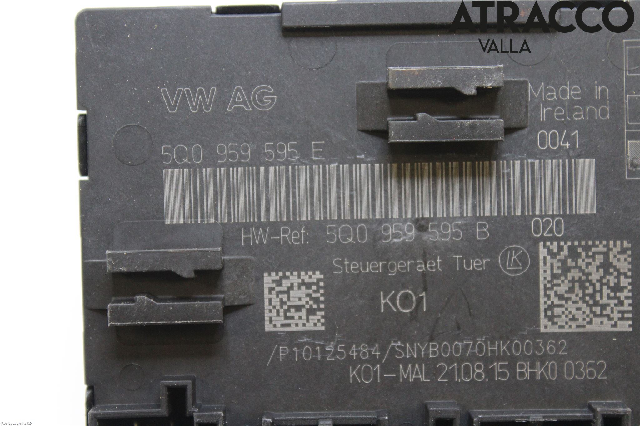 Audi A3/S3 8V 13-20 Styreenhet Dør