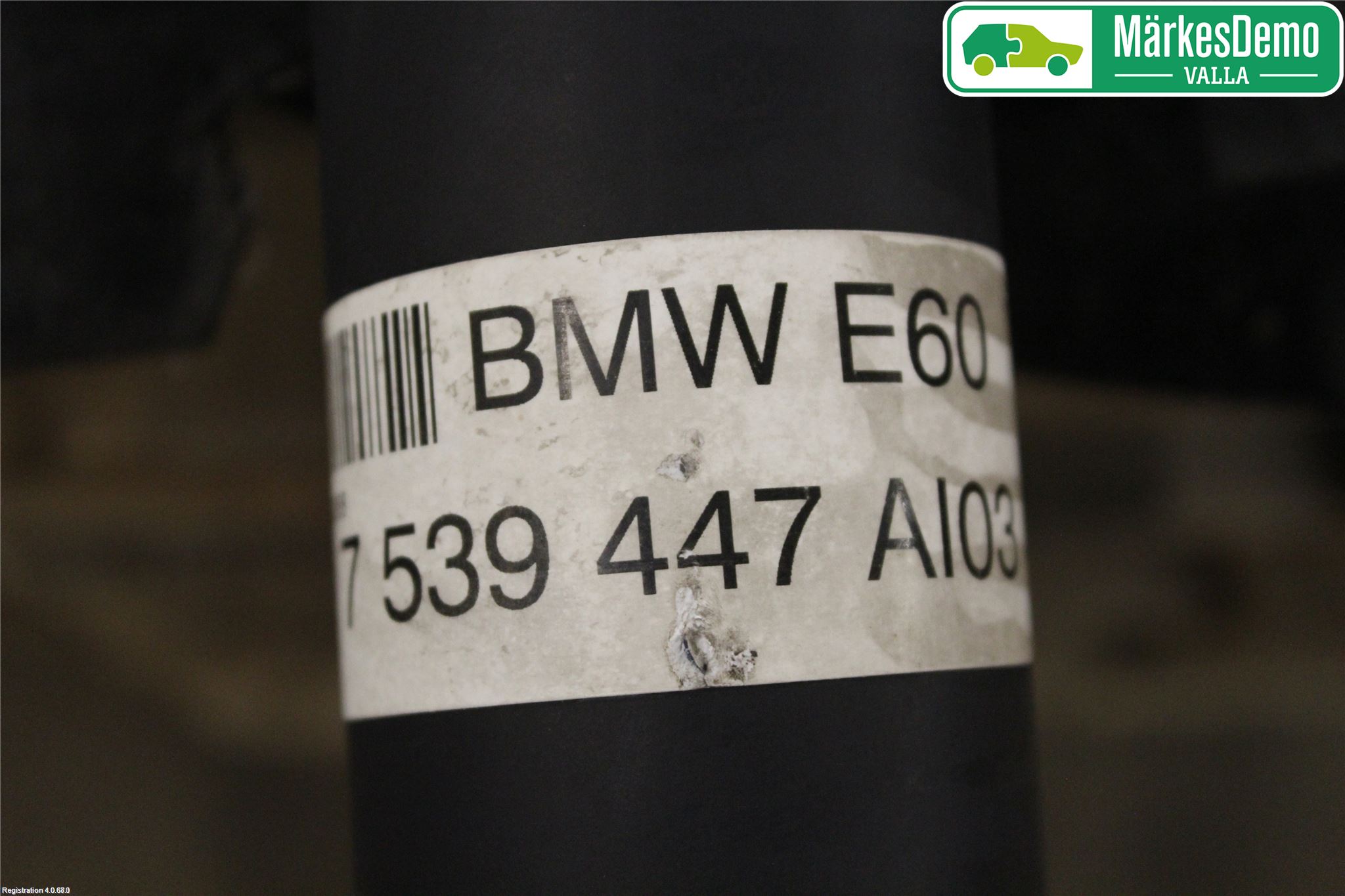 BMW 5 E60/61 Sed/Tou 02-10 Mellomaksel Kompl