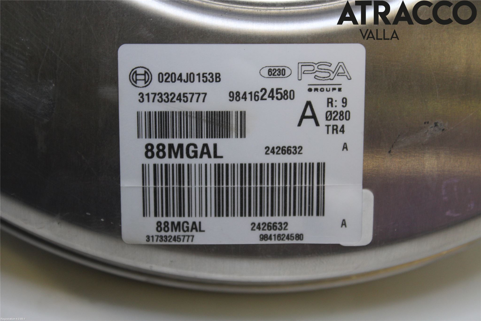 Peugeot 308/E-308 21- Bremseservo