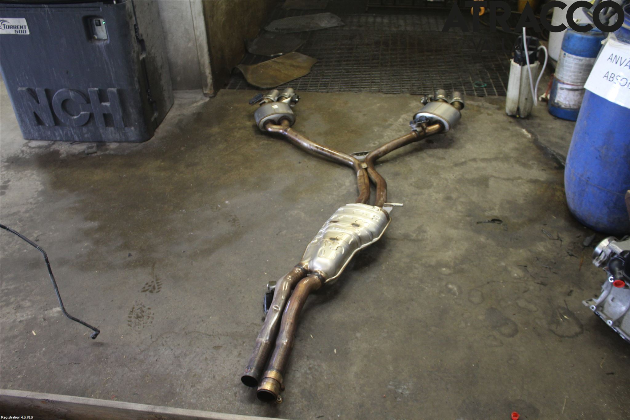 Audi A4/S4 B9 16-19 Eksos Anlegg Kompl