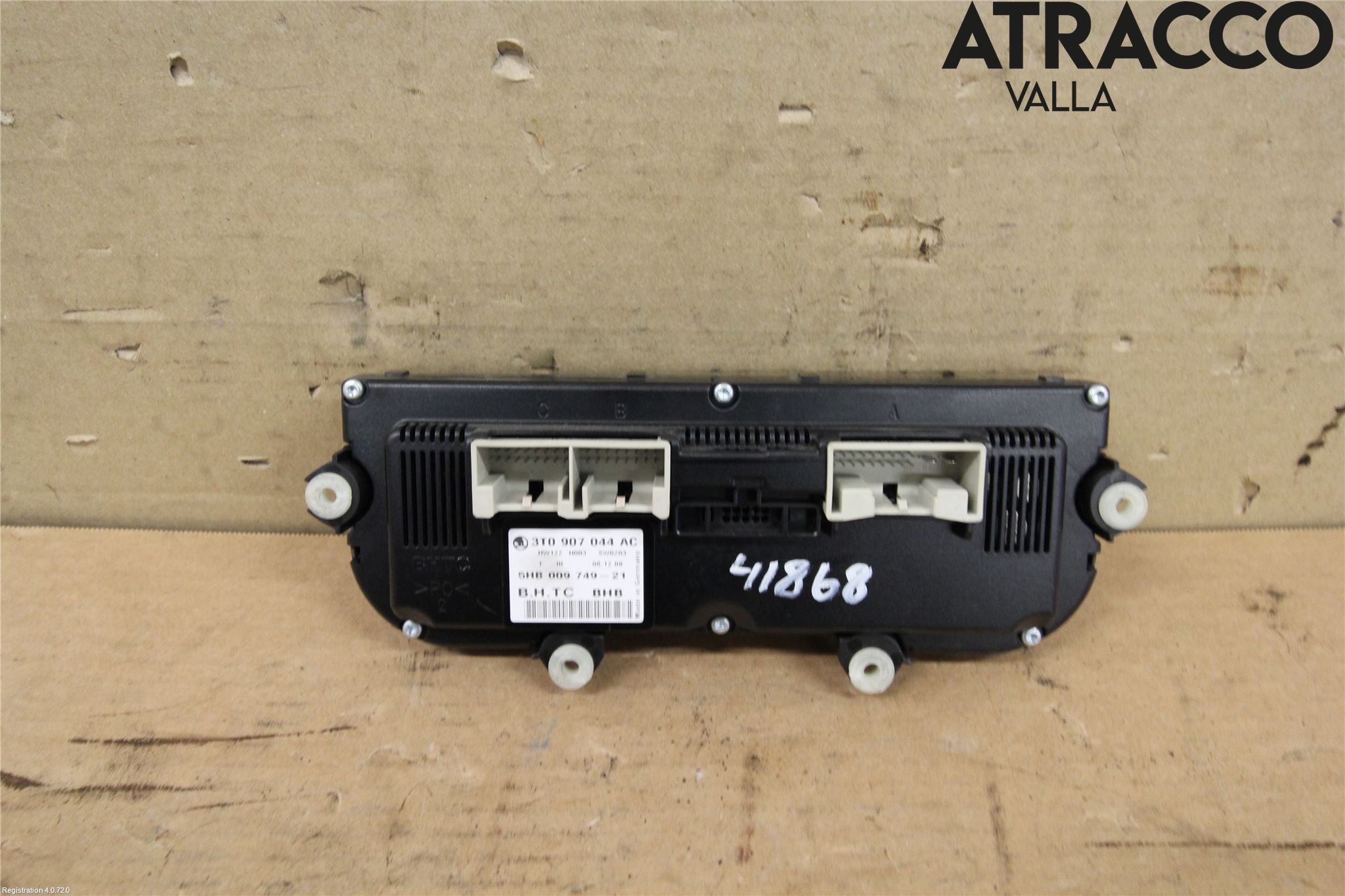 Skoda OCTAVIA (1Z) 05-13 Varme Ac Betjening-Display