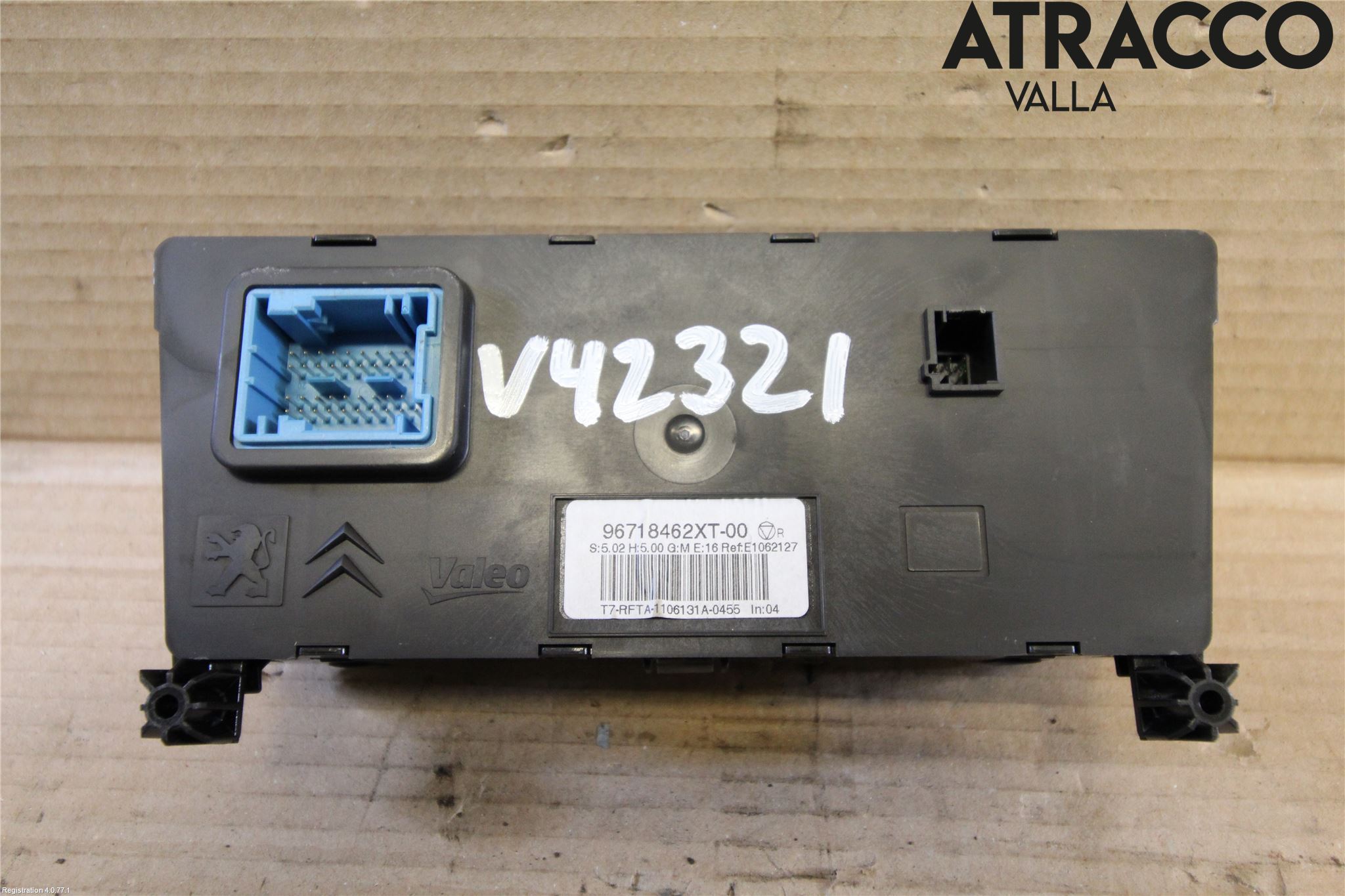 Peugeot 308 08-13 Varme Ac Betjening-Display