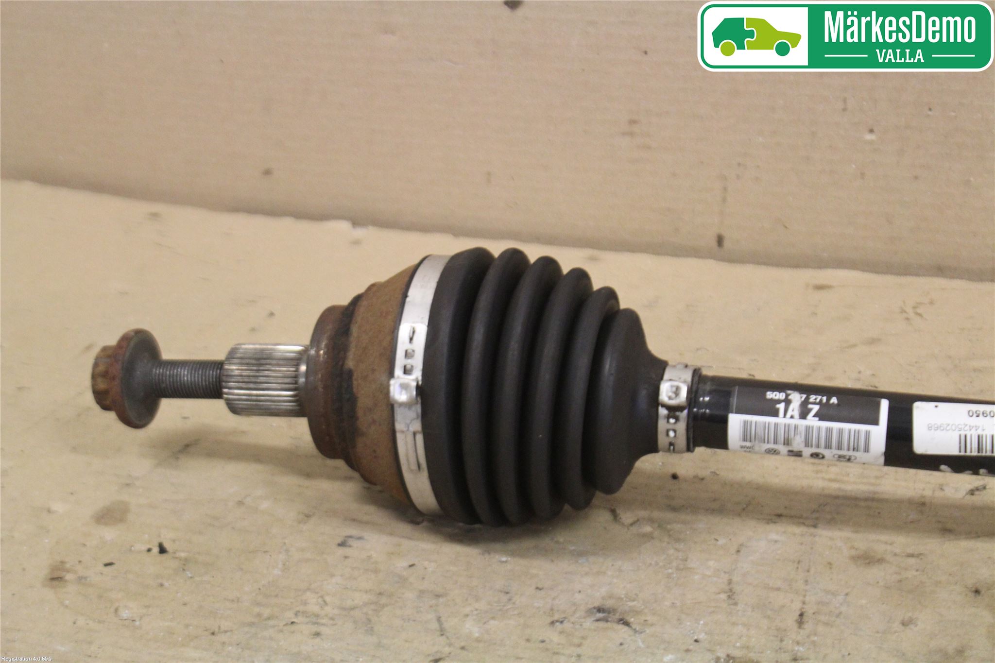 Volkswagen VW GOLF / E-GOLF VII 13-20 Drivaksel Foran Kompl Venstre