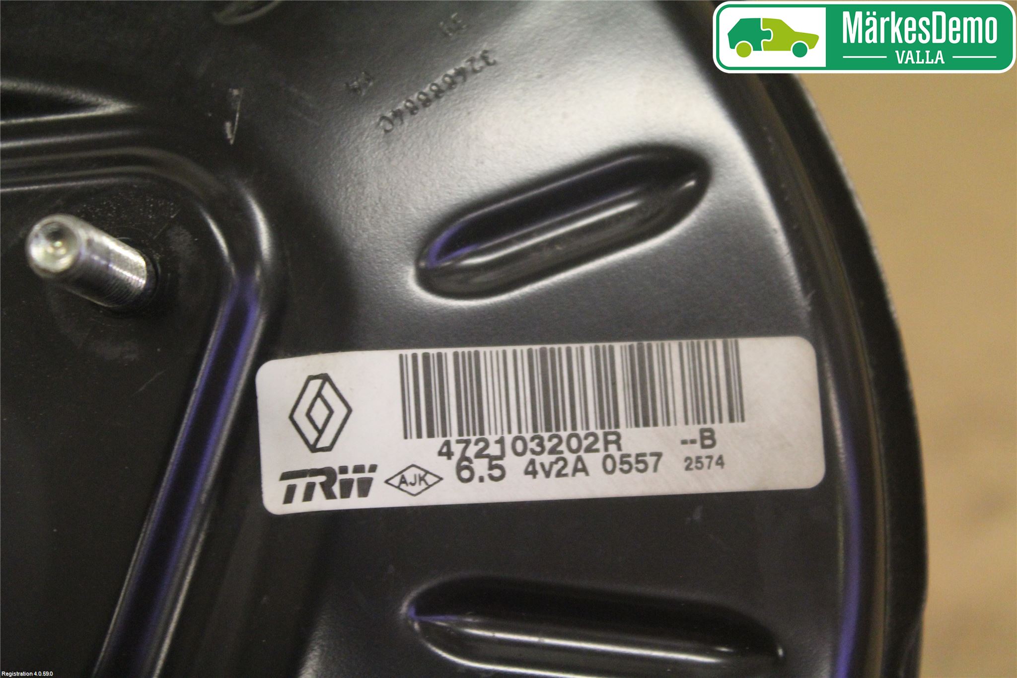 Renault CAPTUR 13-19 Bremseservo