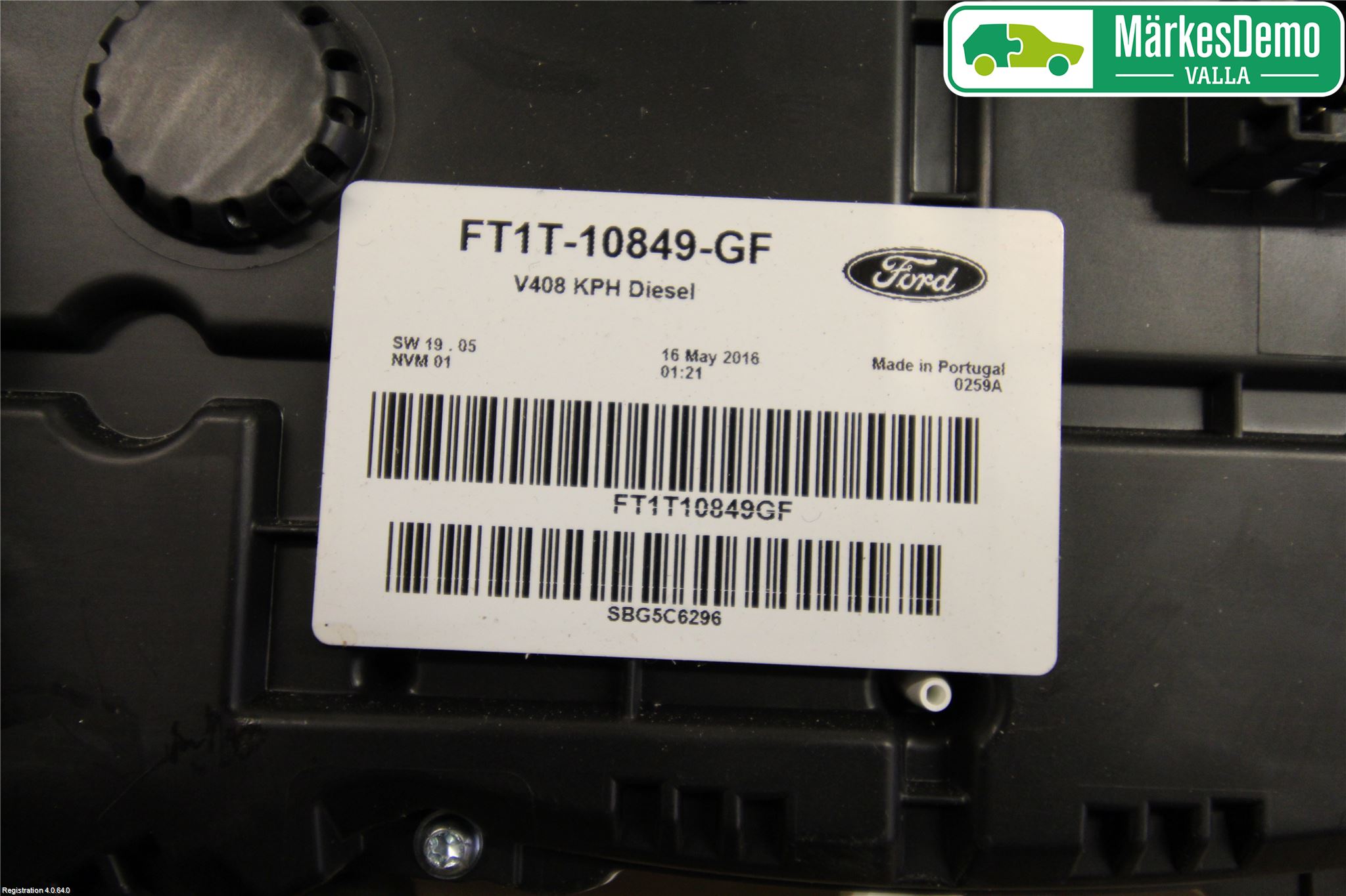 Ford TRANSIT/TOURNEO CONNECT 13-22 Instr Kombinert