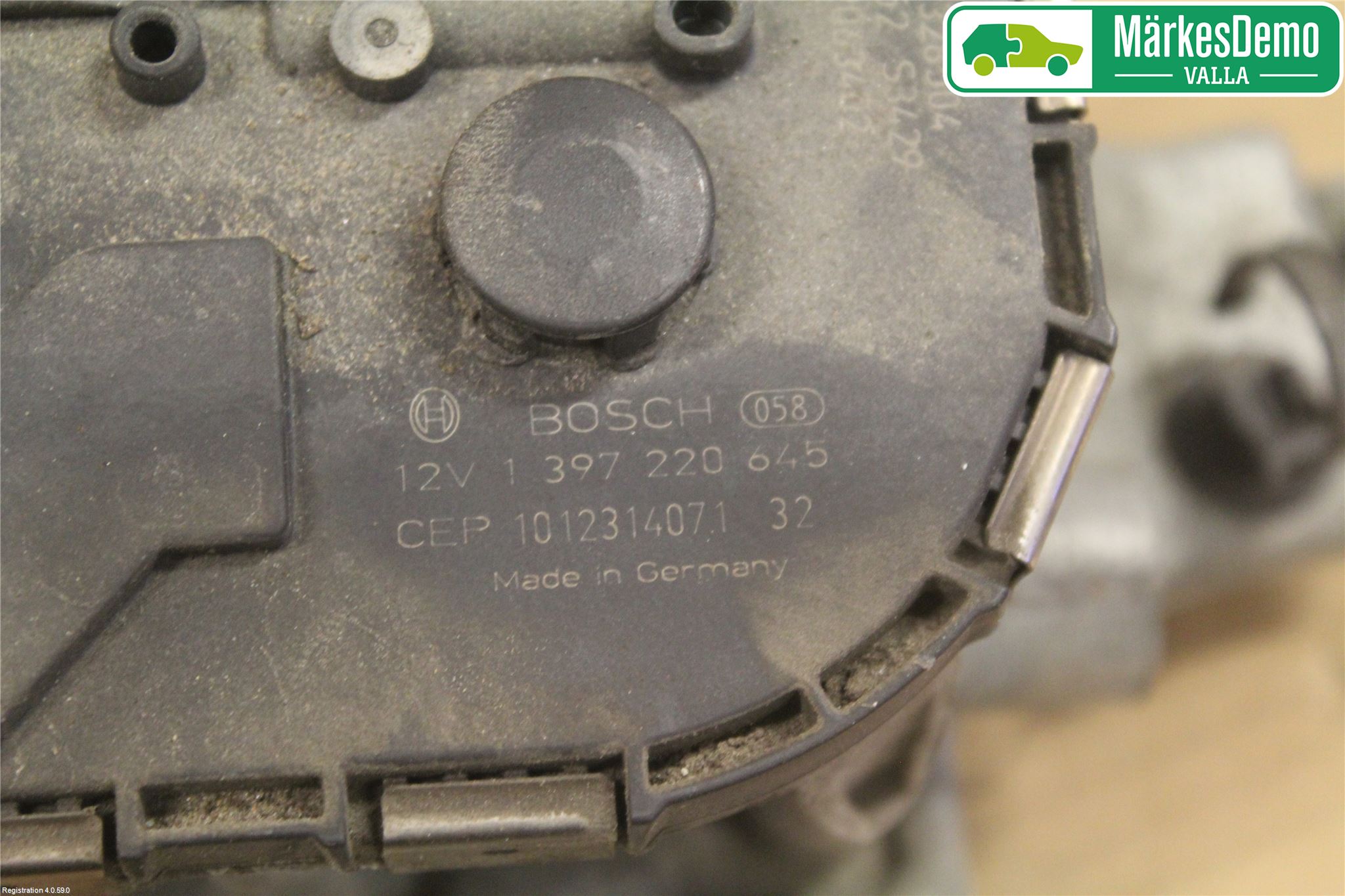 Ford S-MAX 06-15 Viskermotor Frontrute
