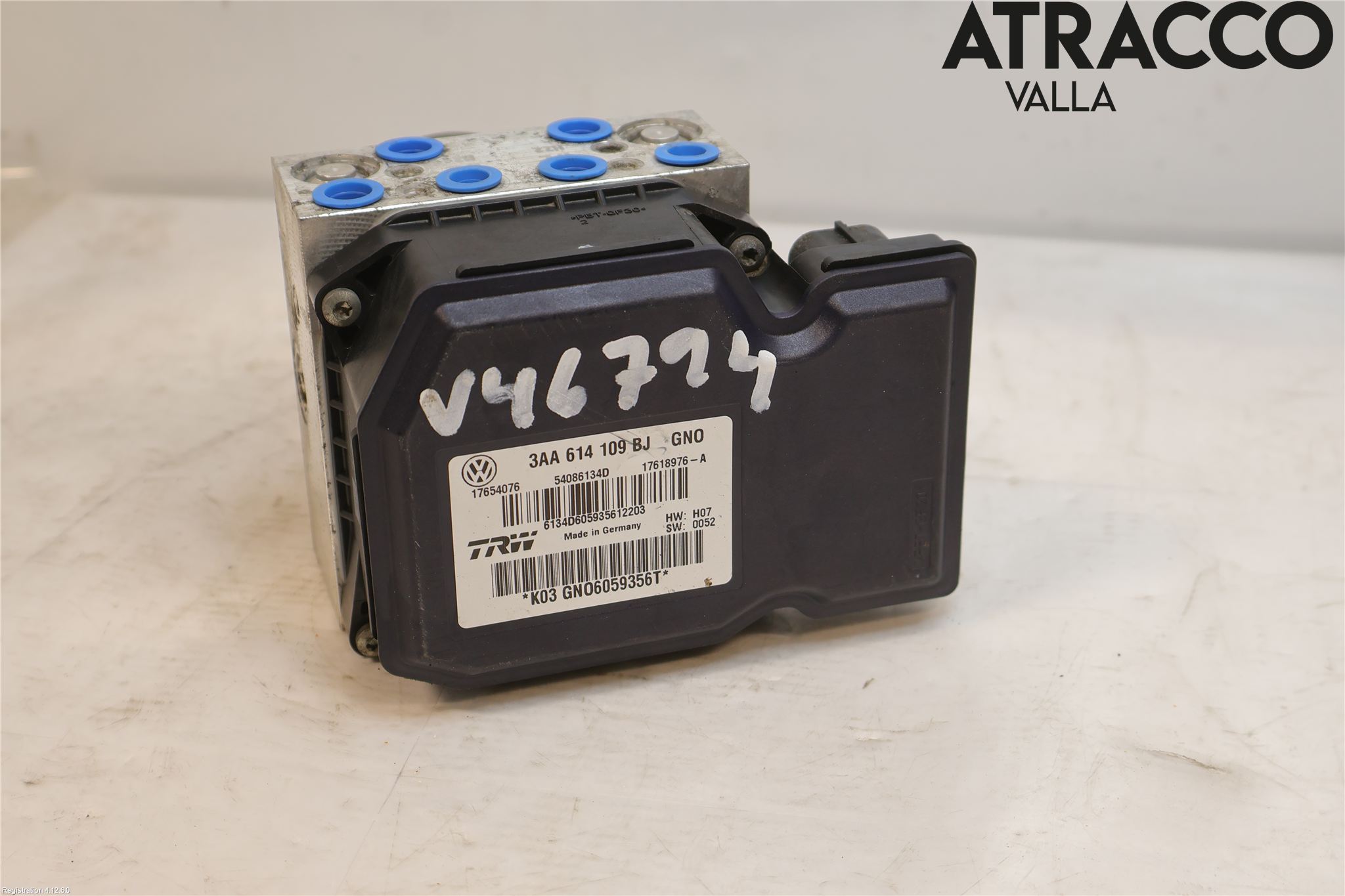 Volkswagen VW PASSAT 11-14 Abs Hydraulikkaggregat