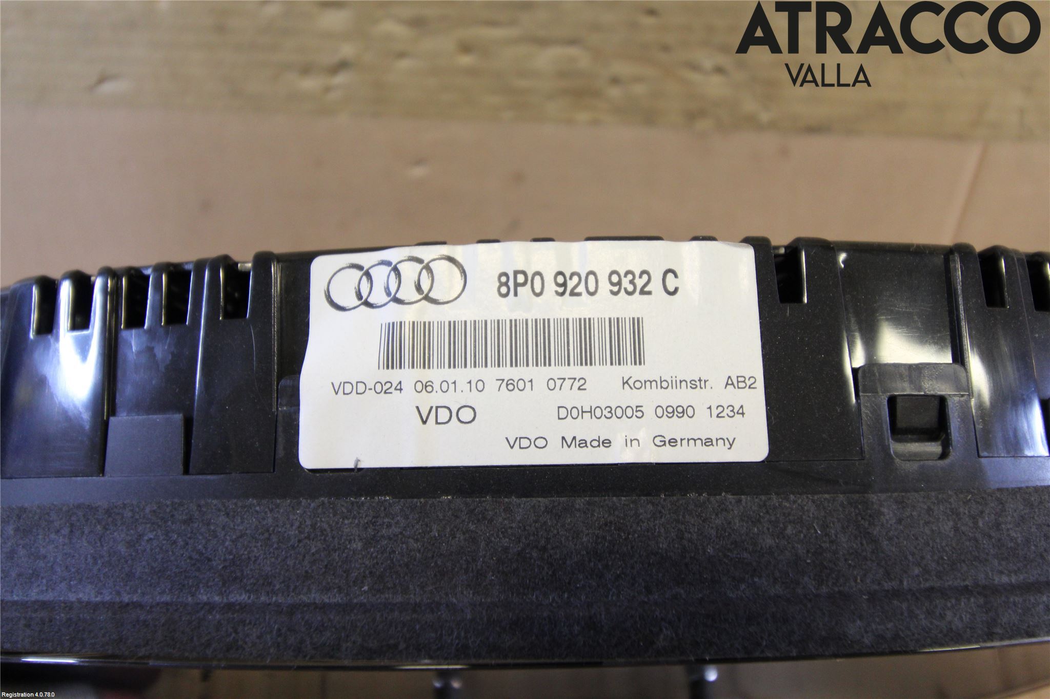 Audi A3/S3 05-13 Instr Kombinert