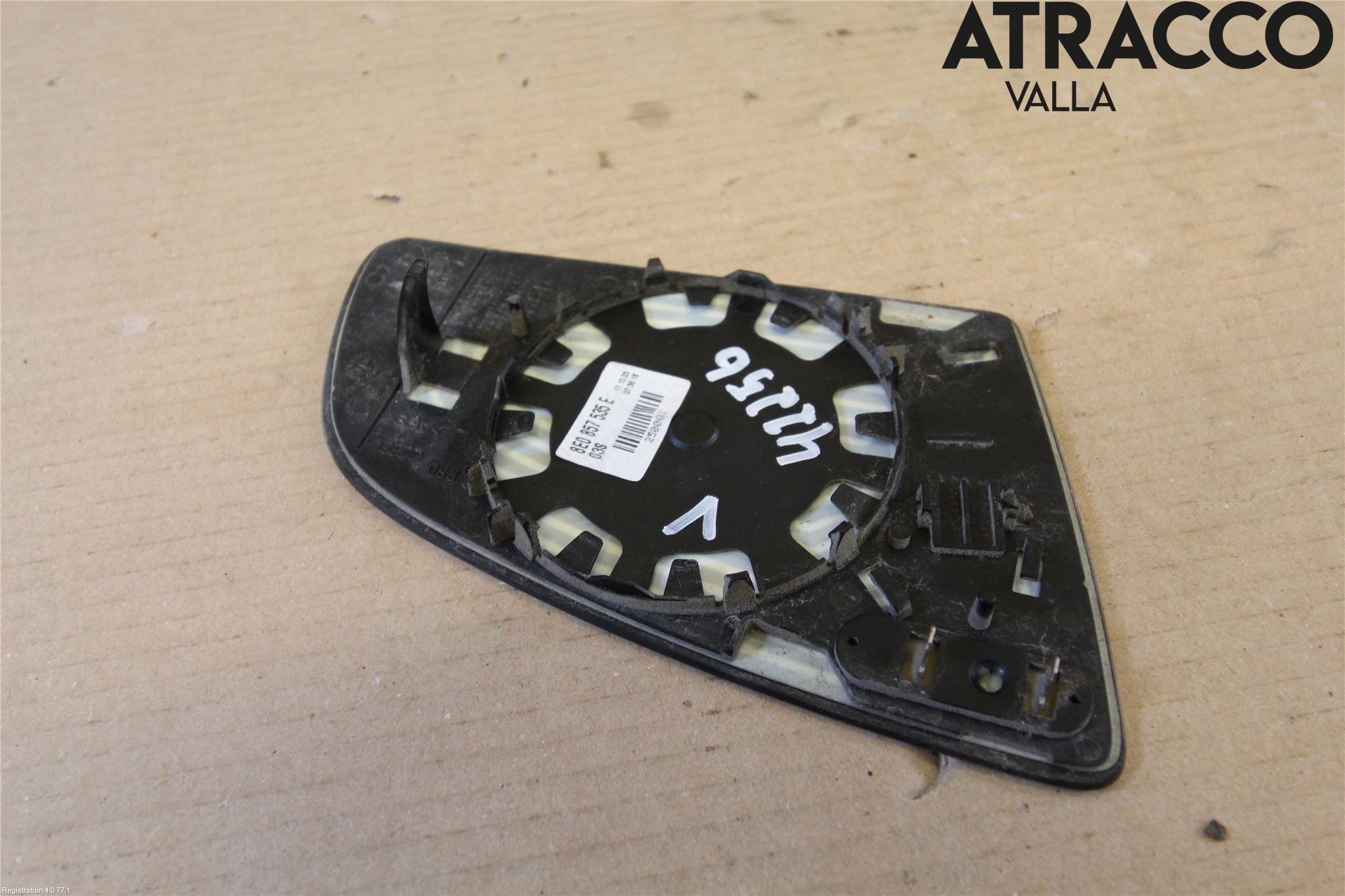 Audi A3/S3     04-05 Speil Glass V