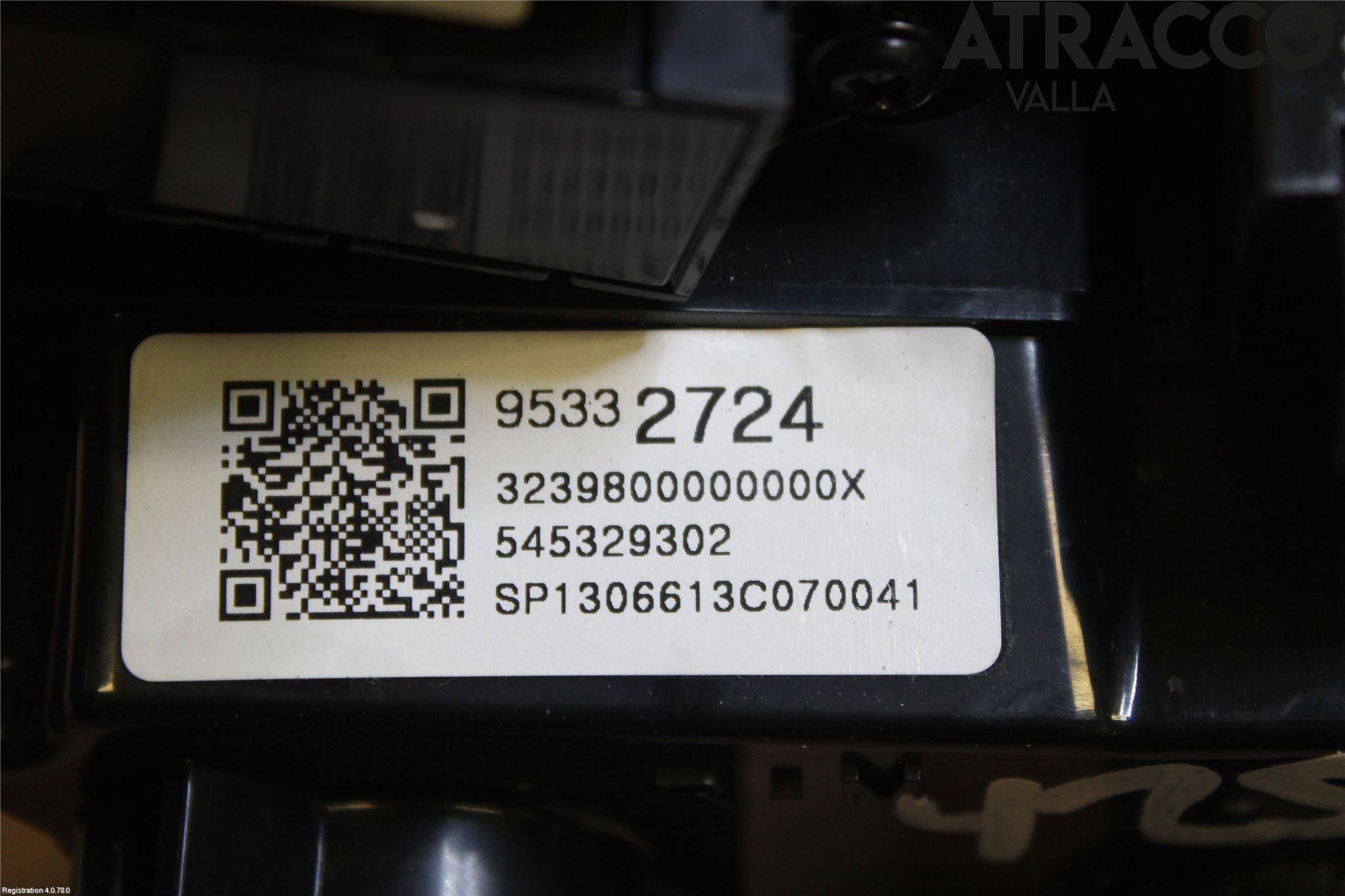 Chevrolet TRAX Varme Ac Betjening-Display