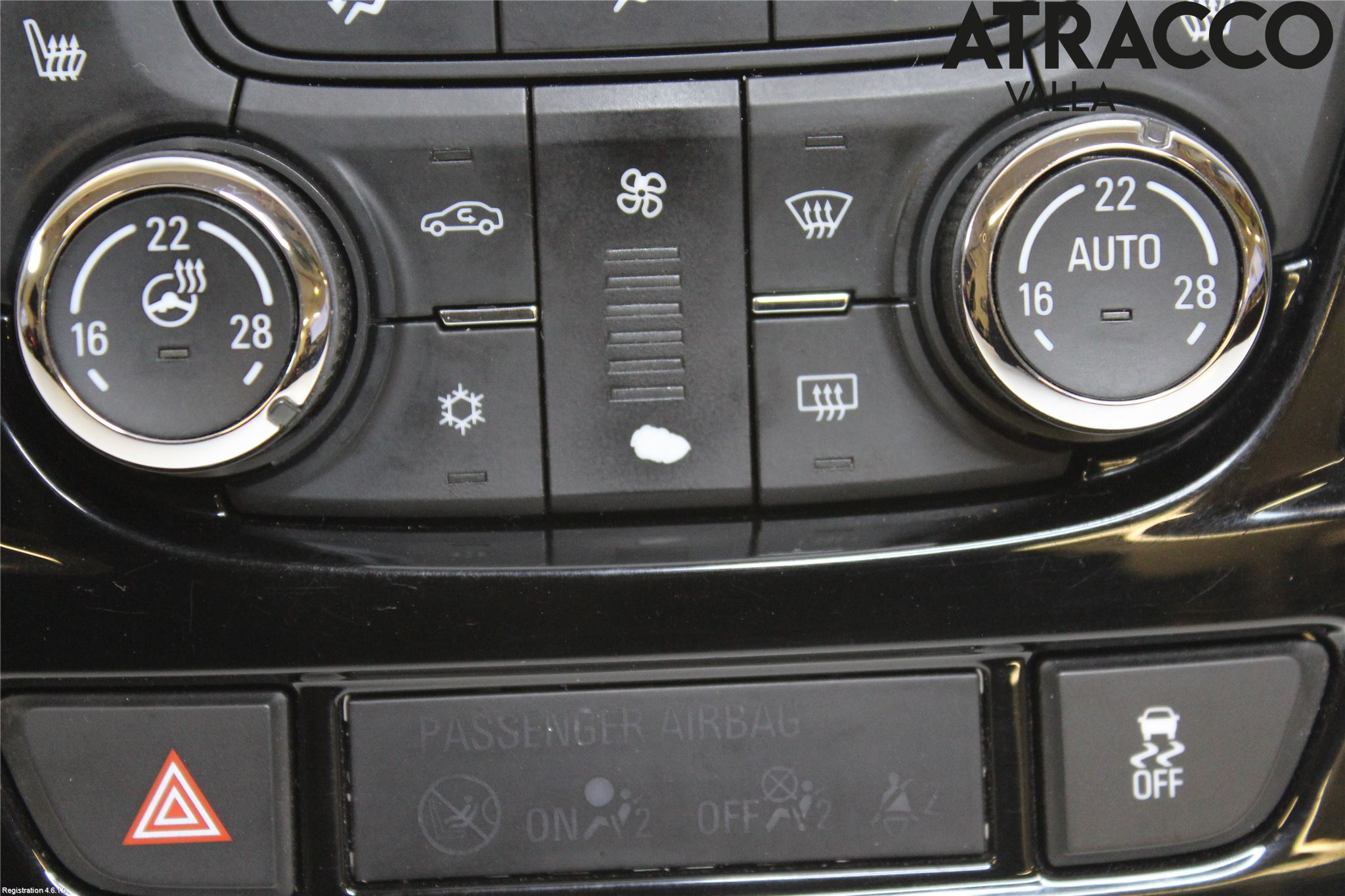 Opel MOKKA 13-20 Varme Ac Betjening-Display