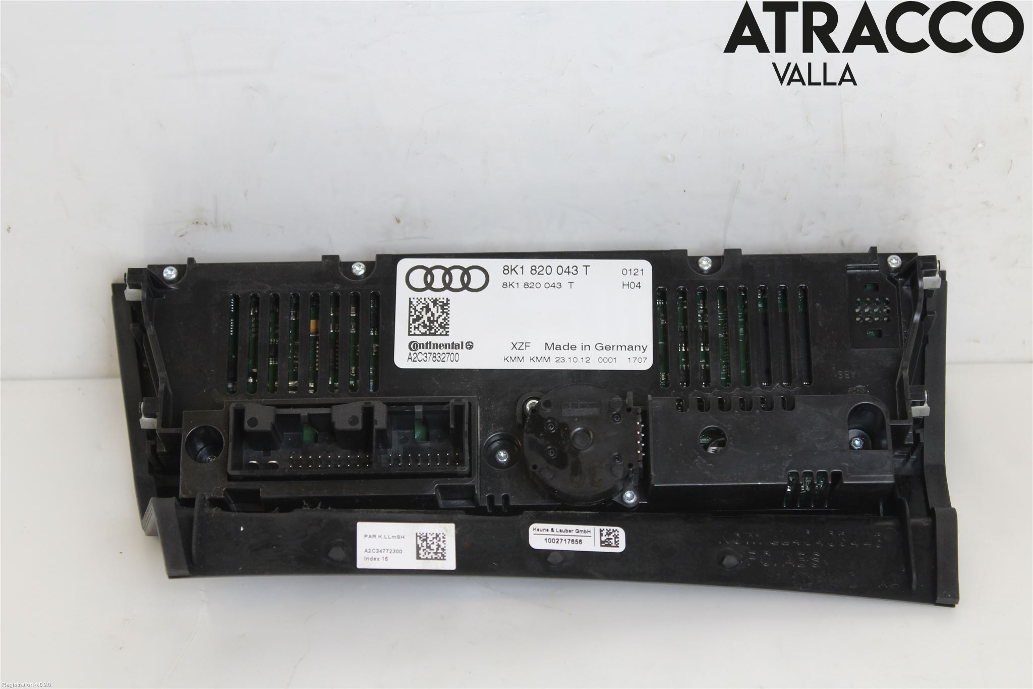 Audi A4/S4 08-11 Varme Ac Betjening-Display