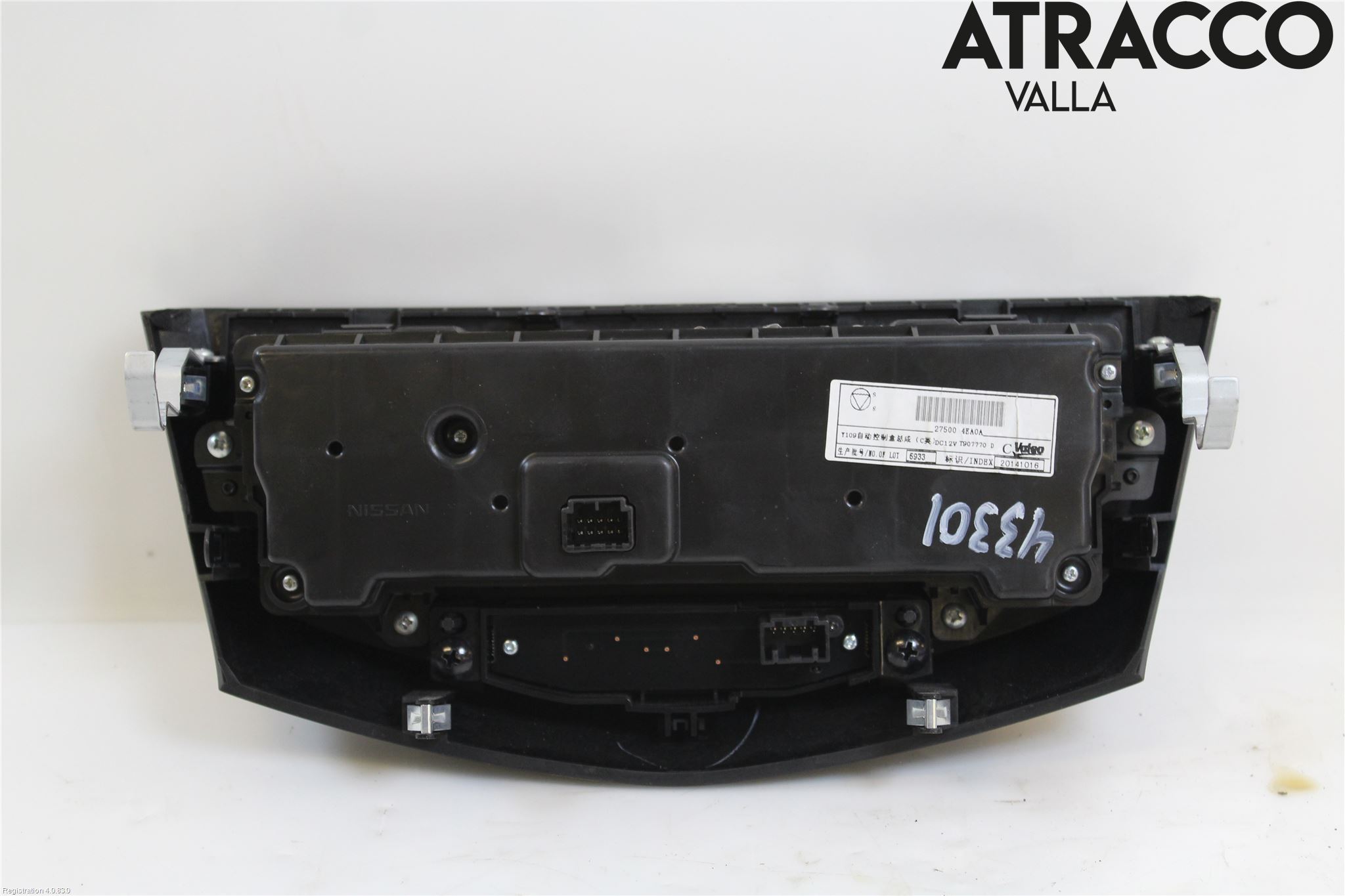 Nissan QASHQAI 14-17 Varme Ac Betjening-Display