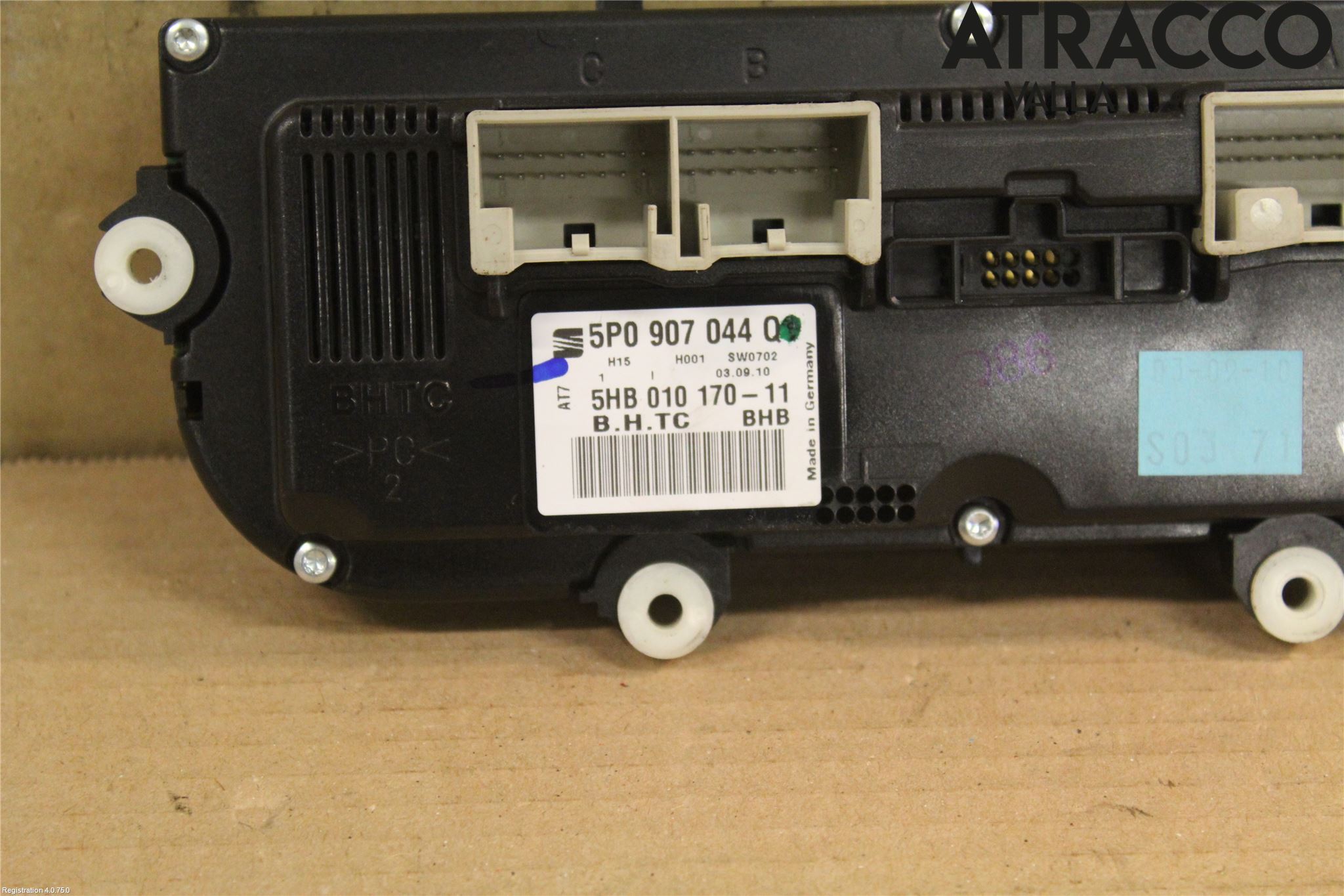 Seat LEON 06-12 Varme Ac Betjening-Display