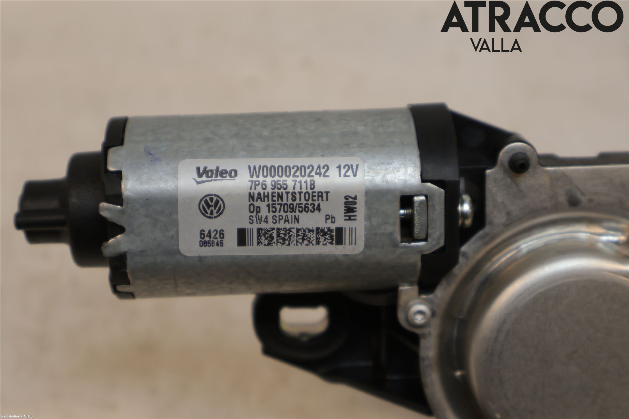 Volkswagen VW TOUAREG 7P 11-18 Viskermotor Bakluke