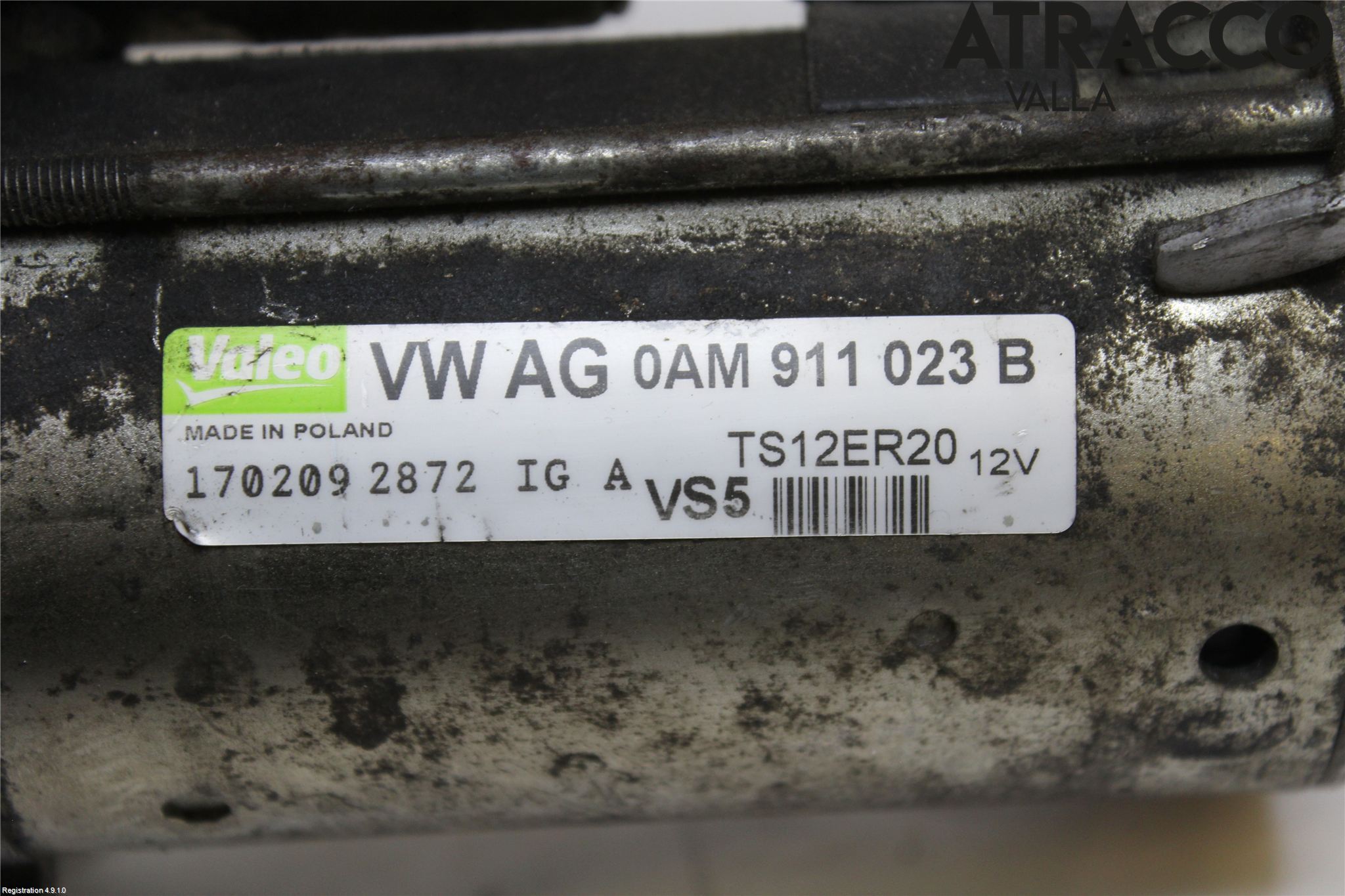 Volkswagen VW PASSAT 05-11 Startmotor