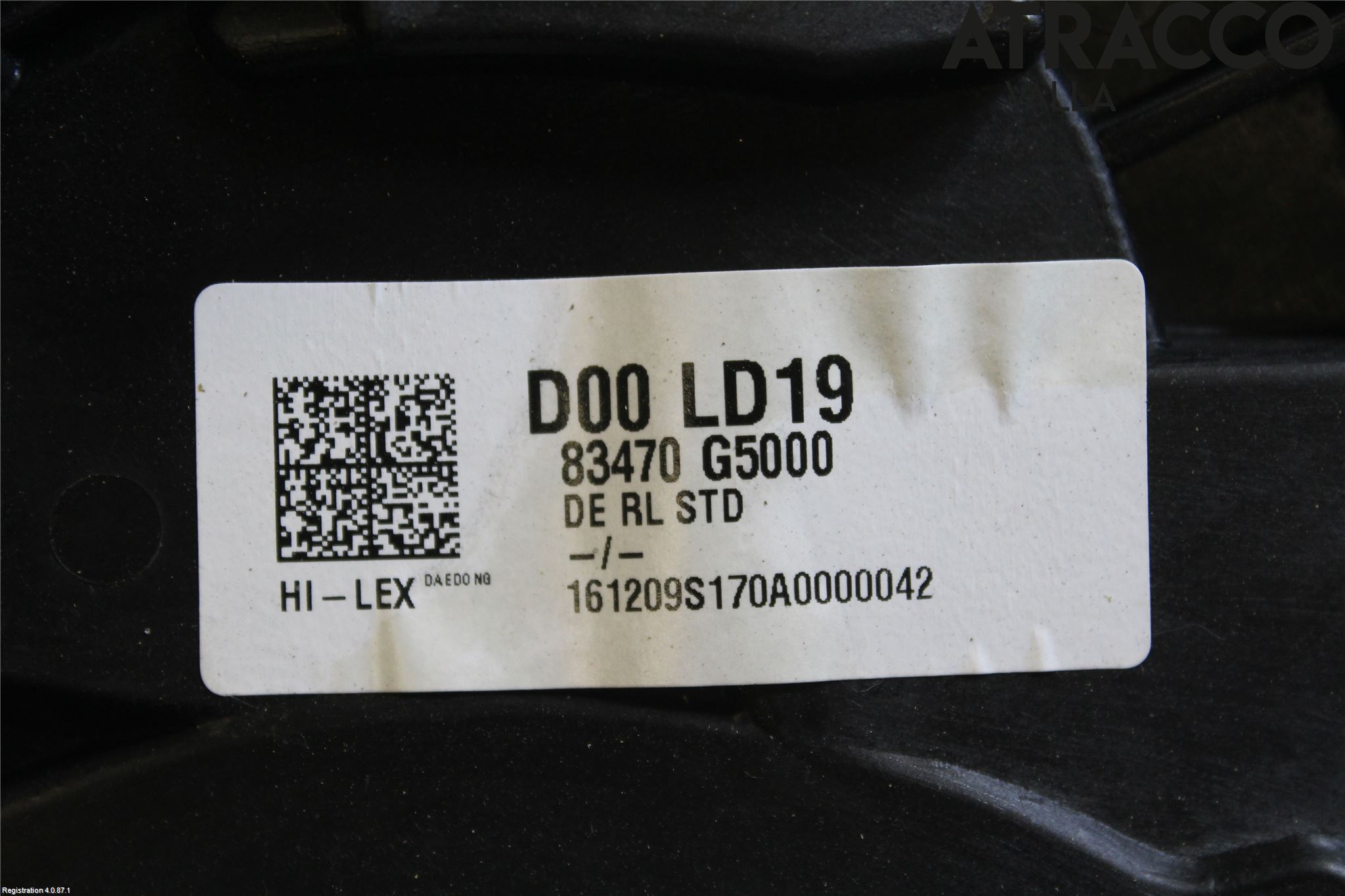 Kia NIRO (DE) 17-22 Vindusheis