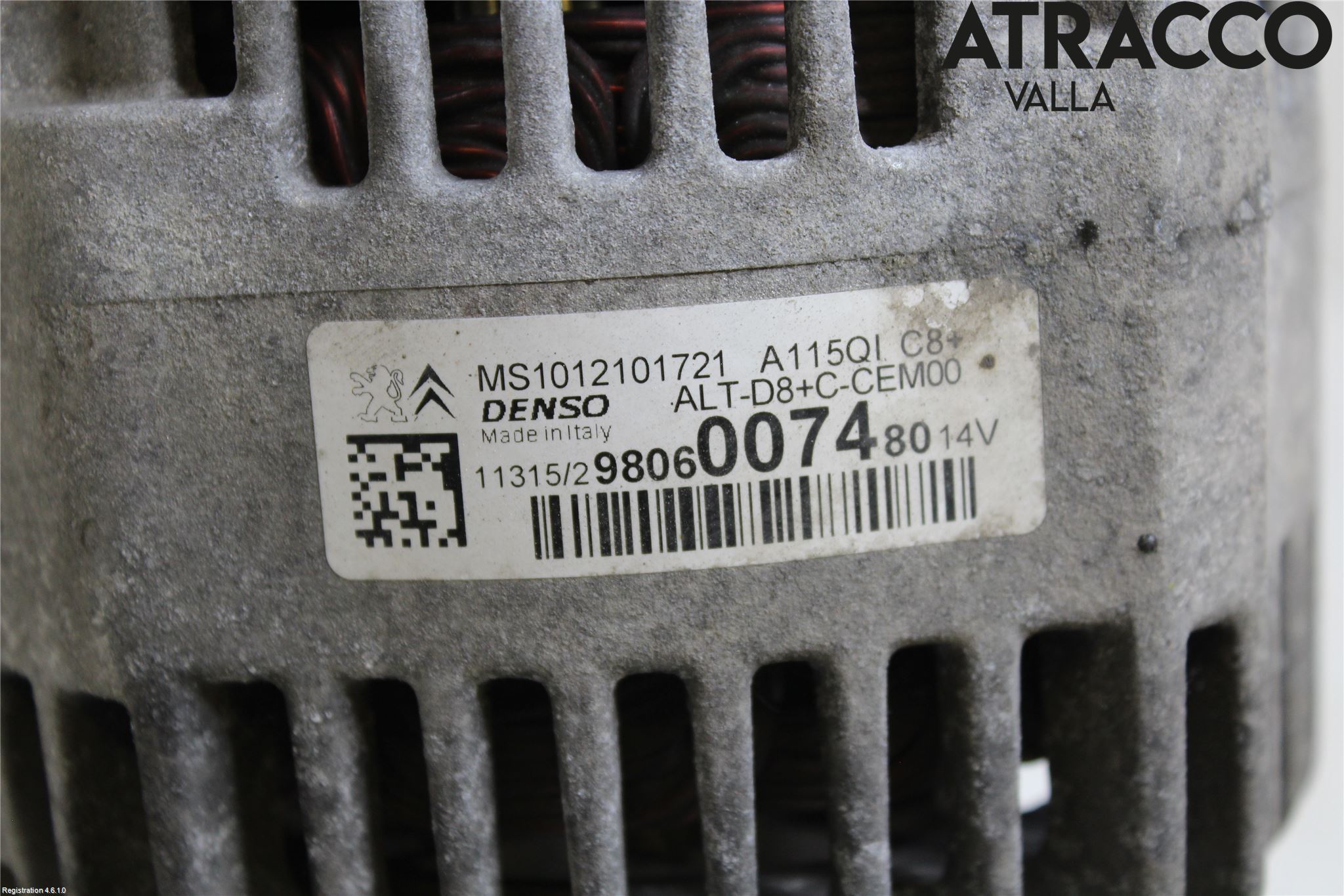 Peugeot 208 12-15 Dynamo