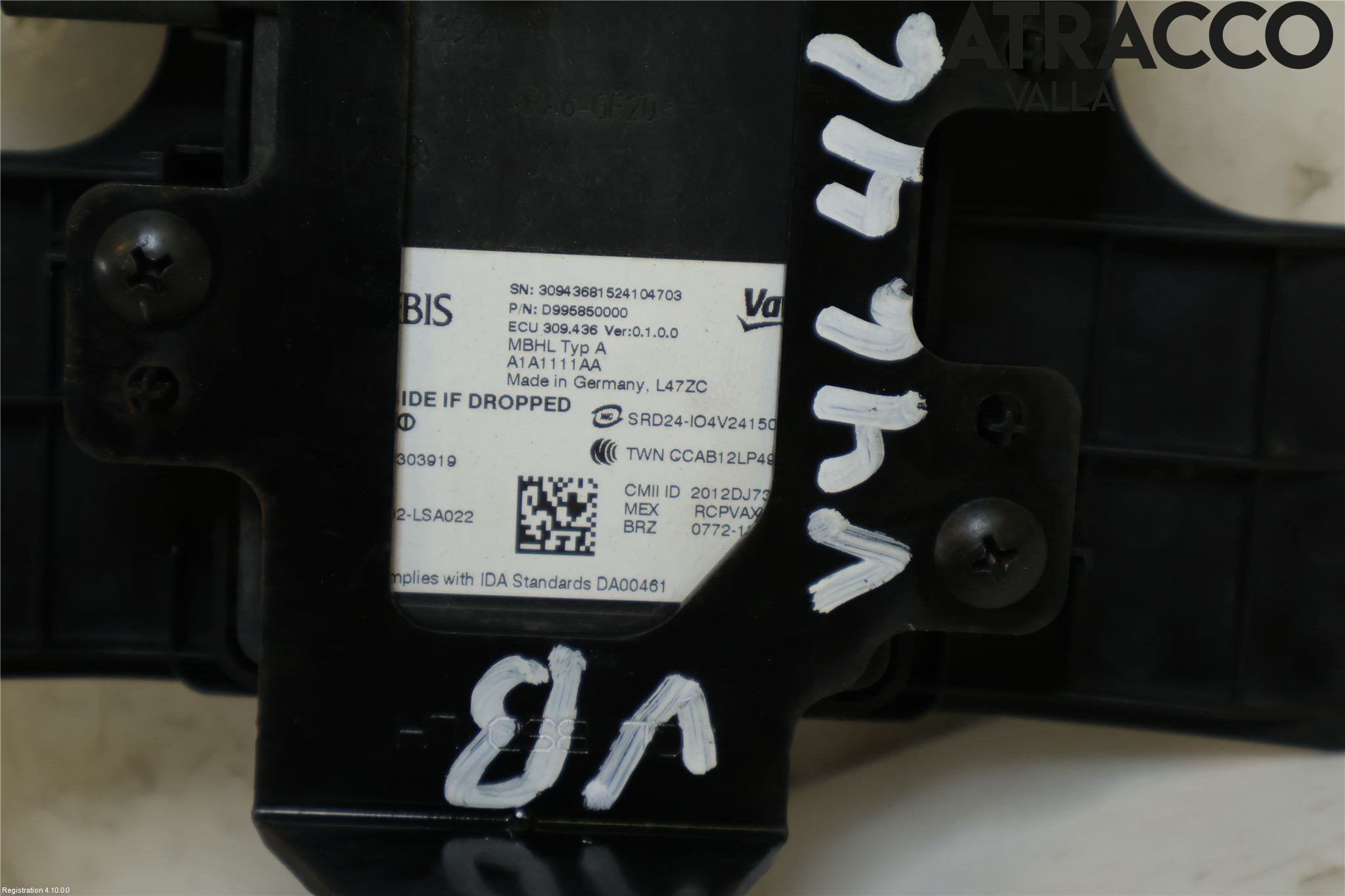 Kia SPORTAGE (QL) 16-21 Sensor Kollisjonsbeskyttelse