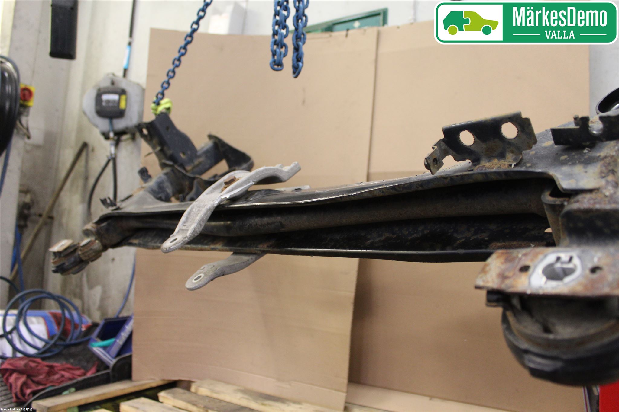 Renault LAGUNA III 08-10 Bakaksel Feste Travers-Ramme