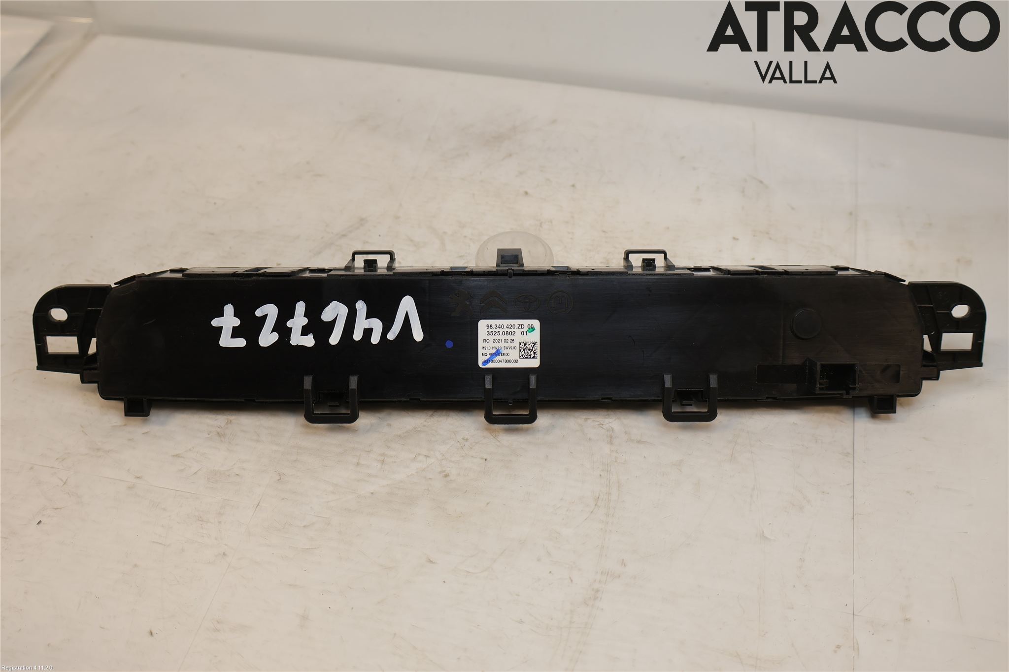 Peugeot EXPERT/E-EXPERT 17- Varme Ac Betjening-Display