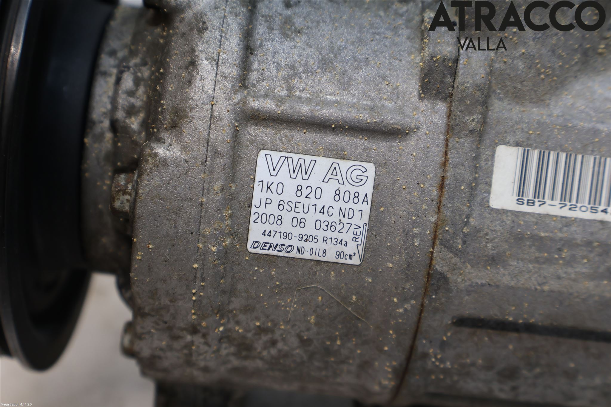 Volkswagen VW PASSAT 05-11 Varme Ac Kompressor