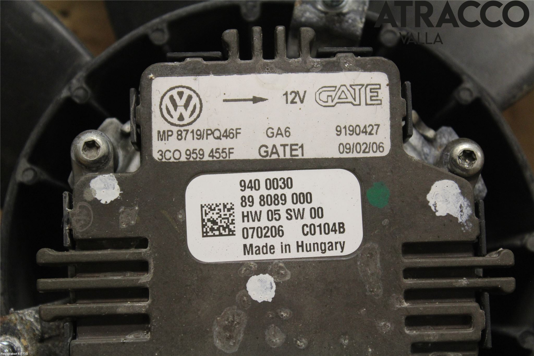 Volkswagen VW PASSAT 05-11 Kjølevifte Elektrisk