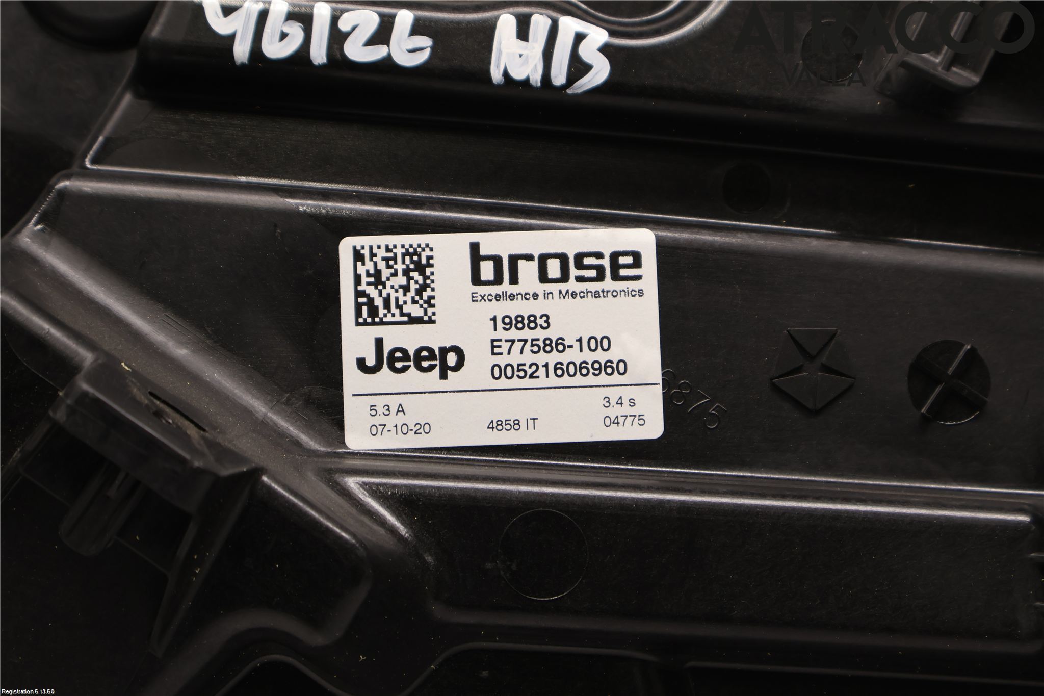 Jeep COMPASS Vindusheis