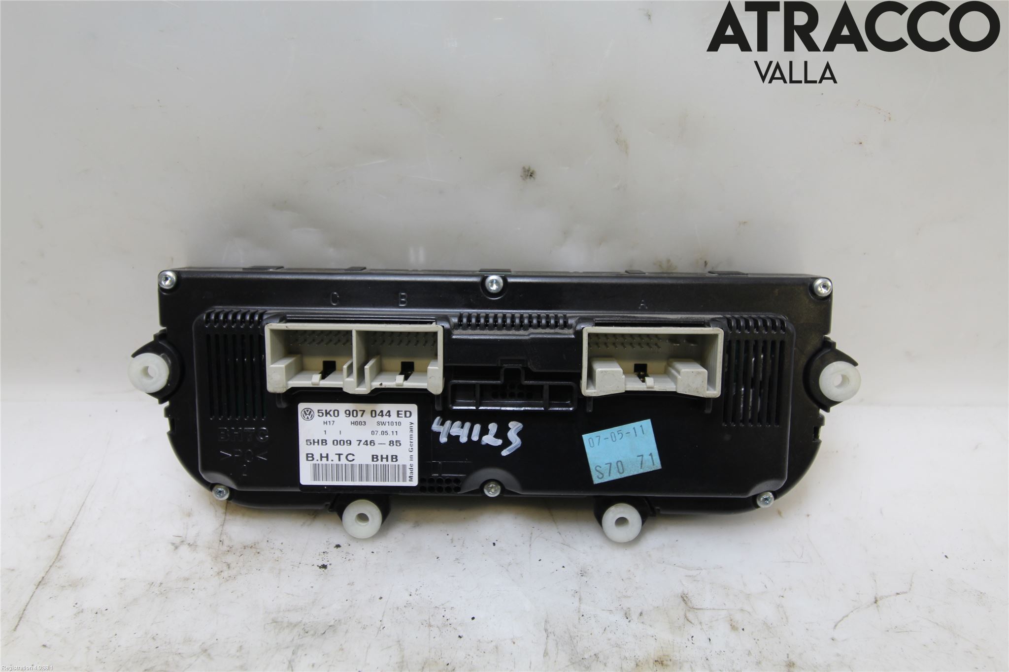 Volkswagen VW PASSAT 11-14 Varme Ac Betjening-Display