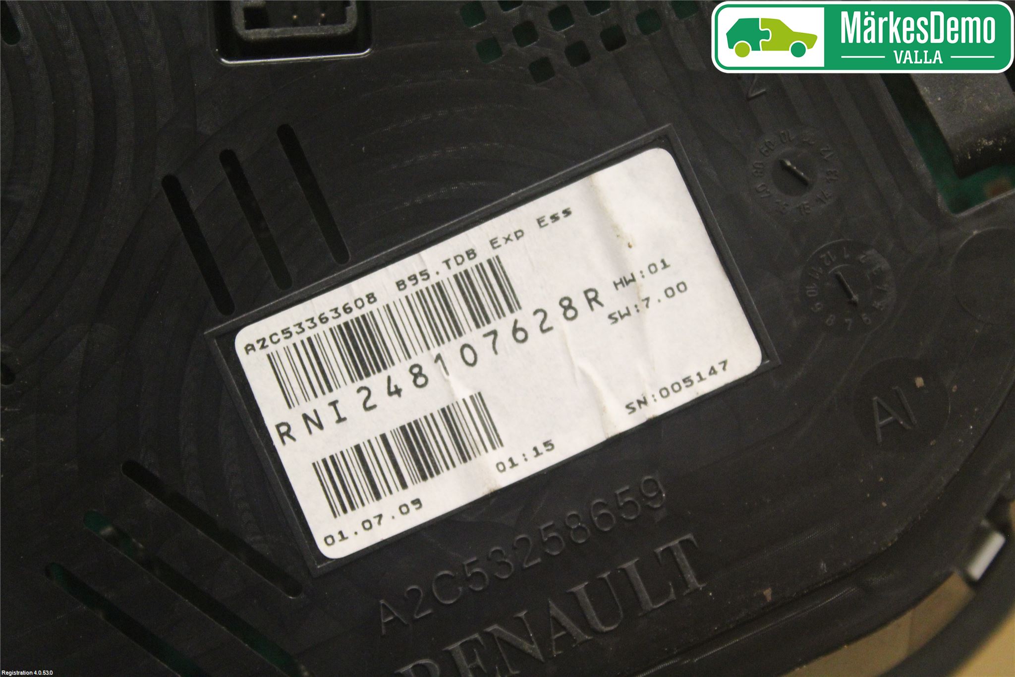 Renault MEGANE III 09-15 Instr Kombinert