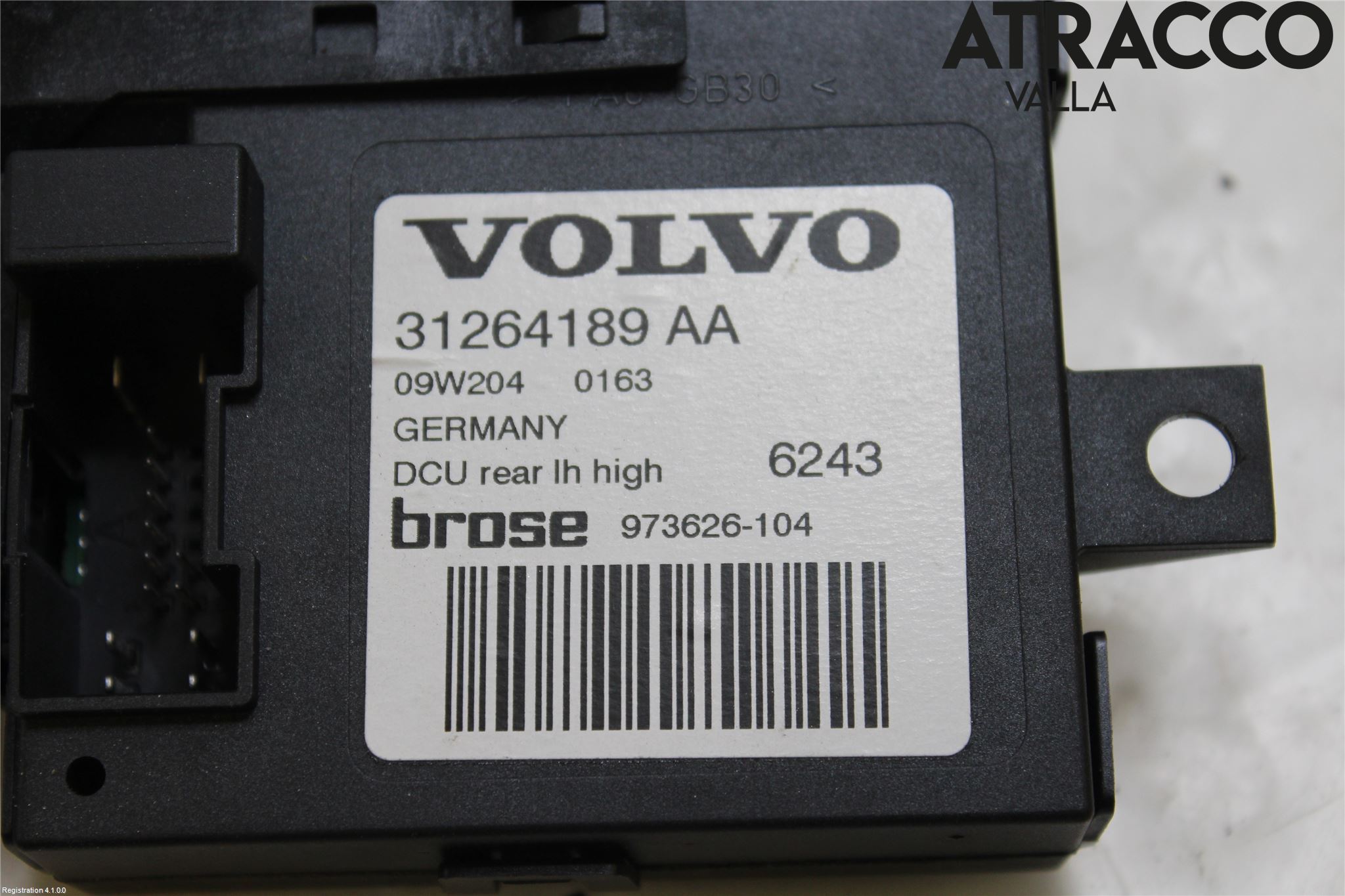 Volvo V50 08-12 Vindusheismotor