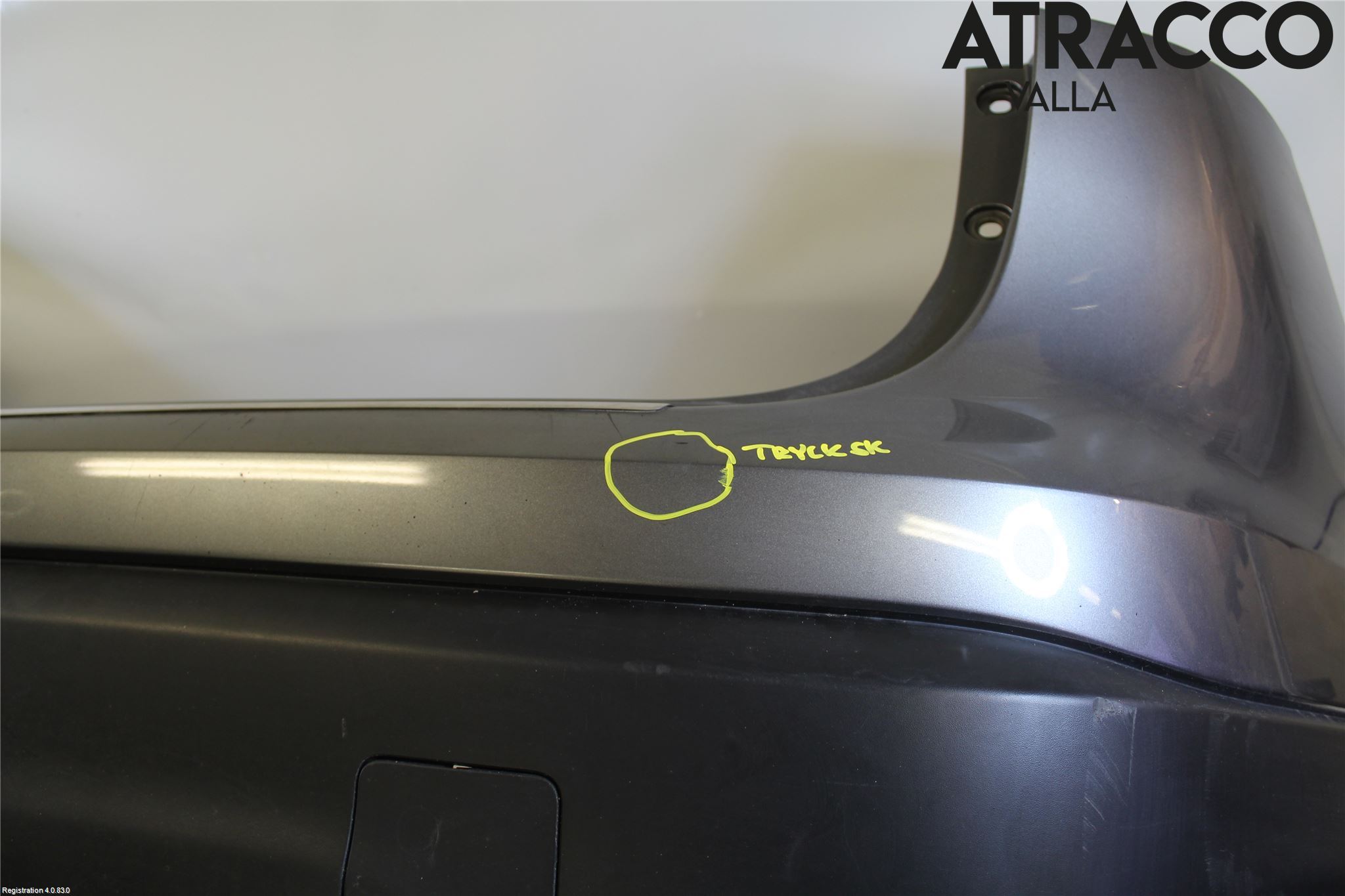 Nissan QASHQAI 14-17 Støtfanger Bak Overtrekk