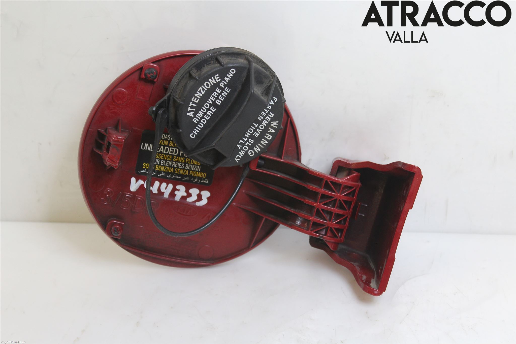 Kia RIO 12-16 Drivstoff Tankluke