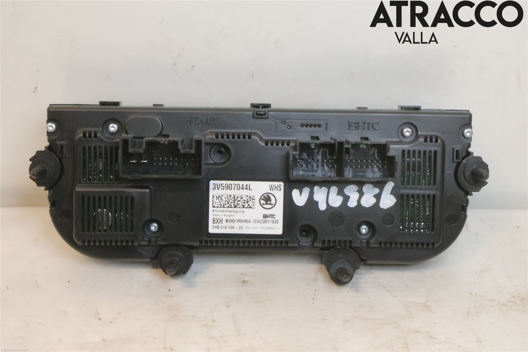 Skoda SUPERB 16-24 Varme Ac Betjening-Display