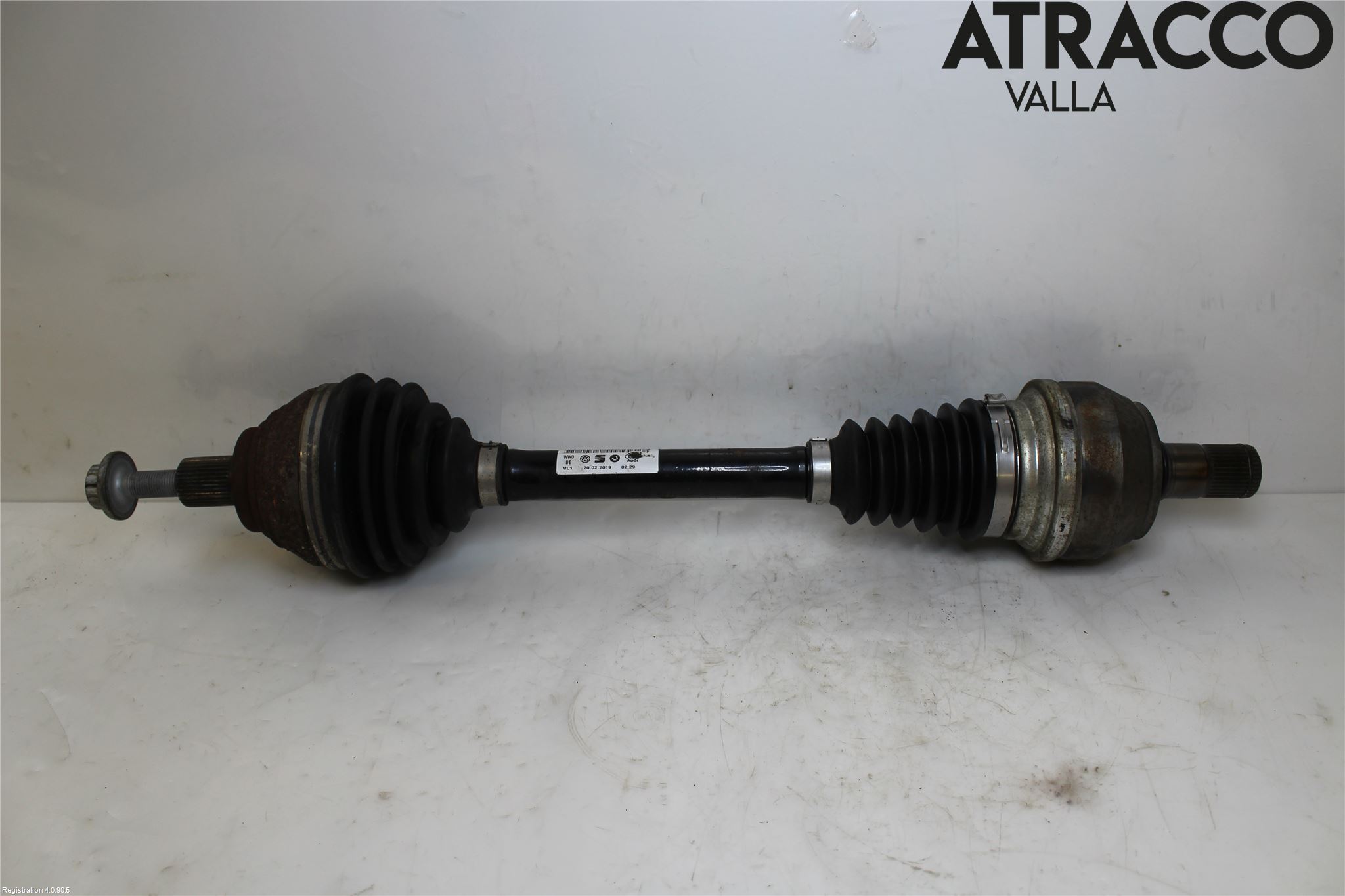 Volkswagen VW TIGUAN 16-24 Drivaksel Foran Kompl Venstre