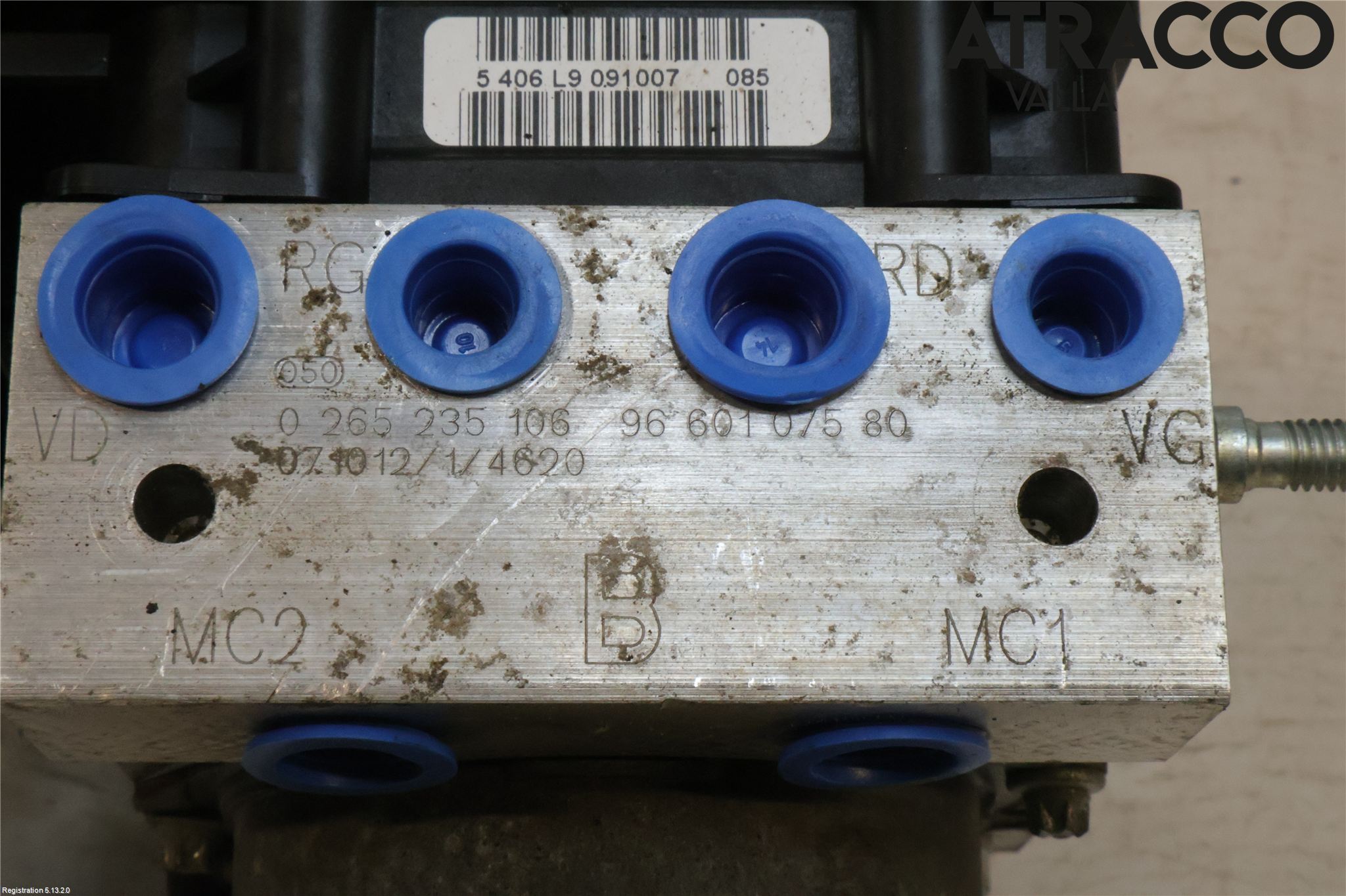 Peugeot 308 08-13 Abs Hydraulikkaggregat