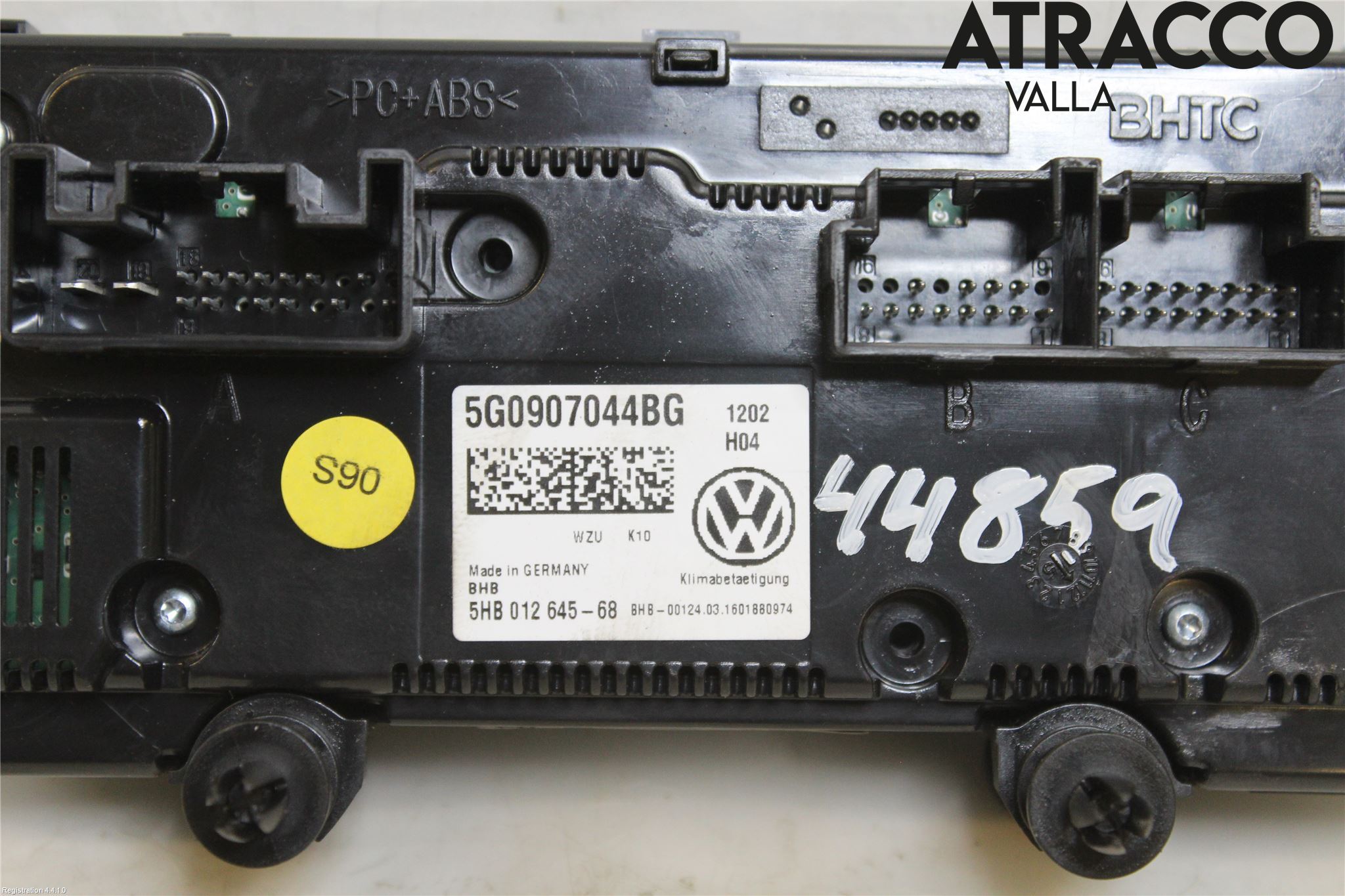 Volkswagen VW PASSAT 15-19 Varme Ac Betjening-Display