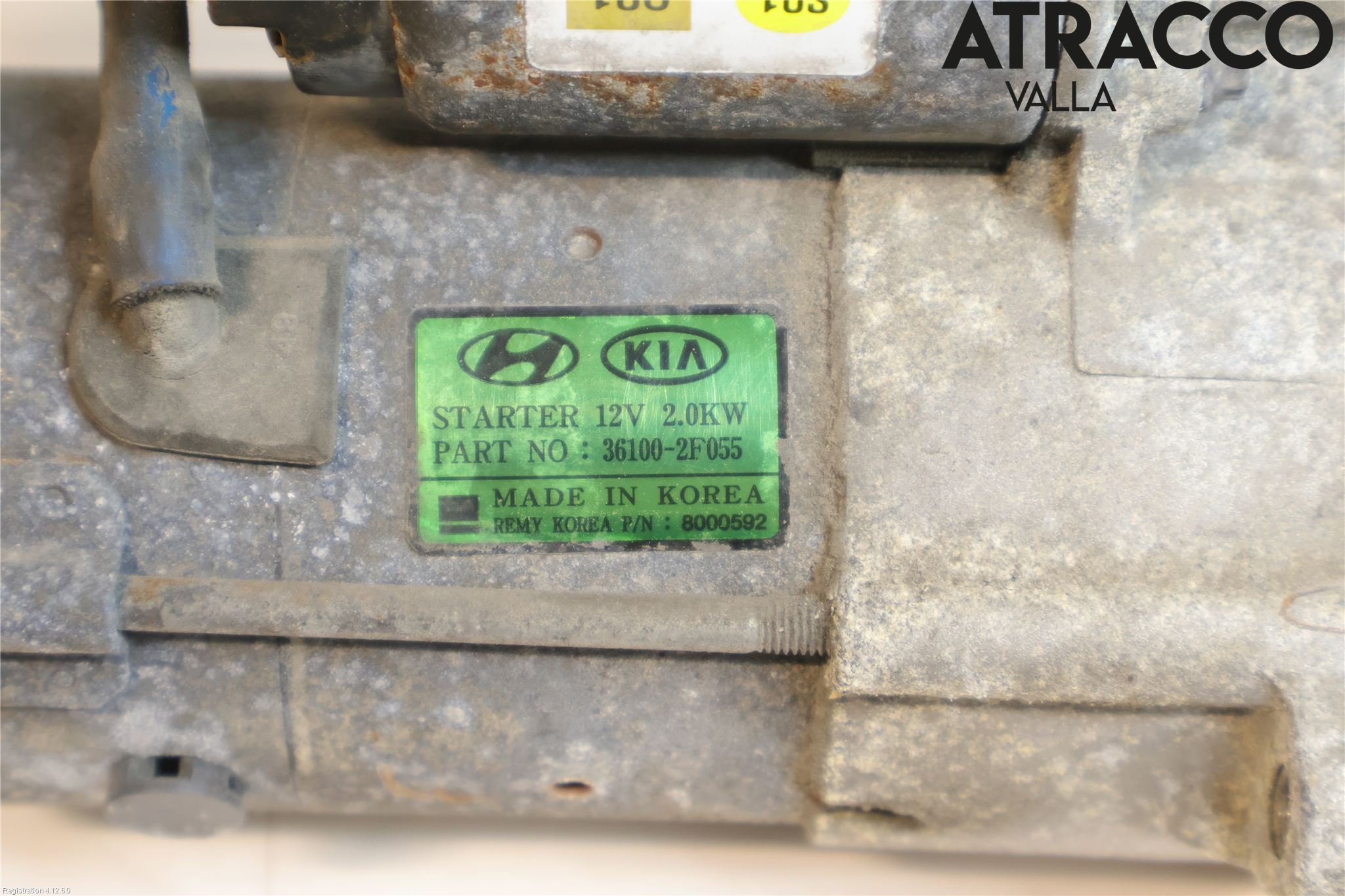 Kia SPORTAGE (SL) 11-15 Startmotor Diesel
