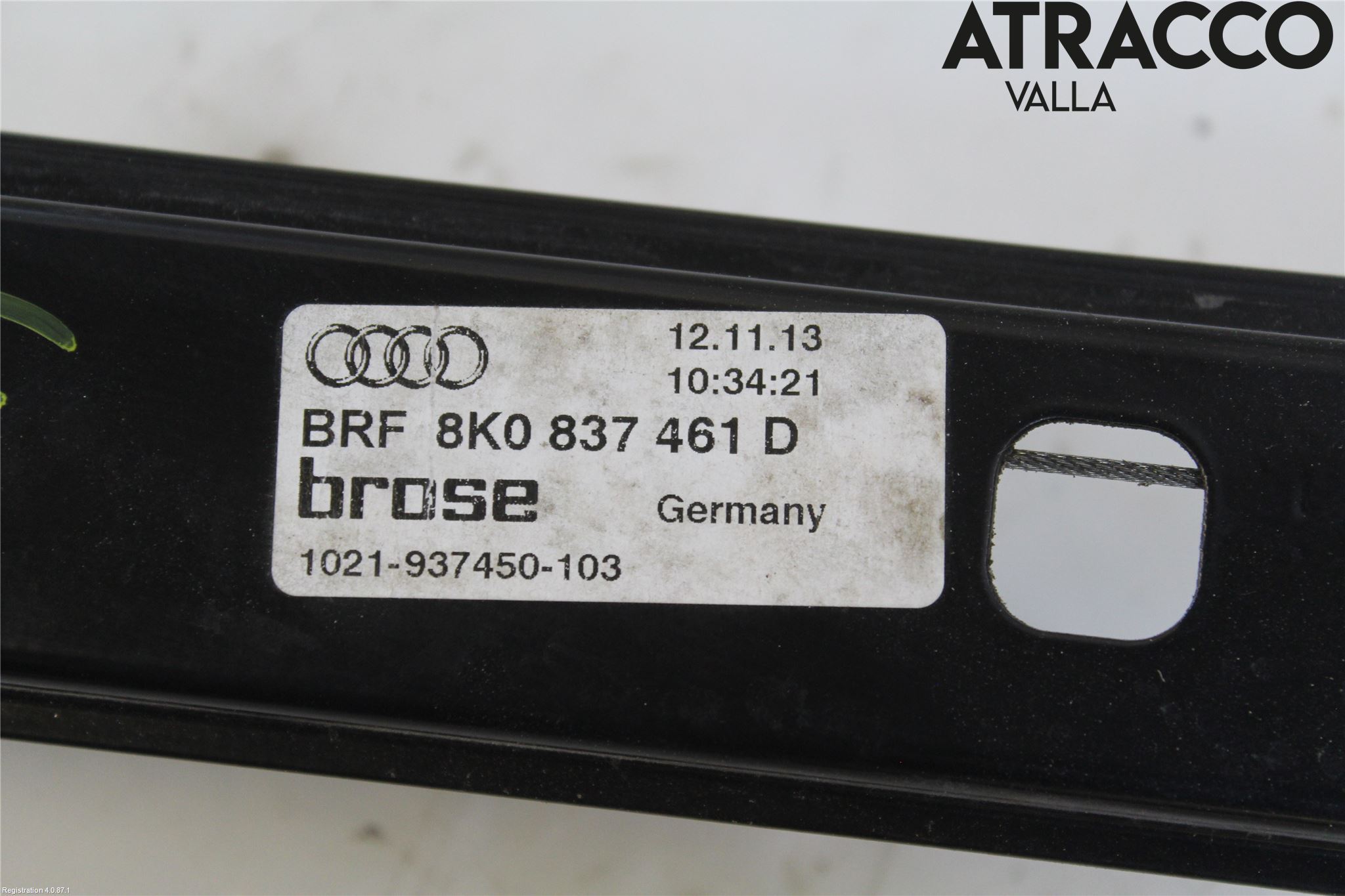 Audi A4 12-15 Vindusheis El Komp