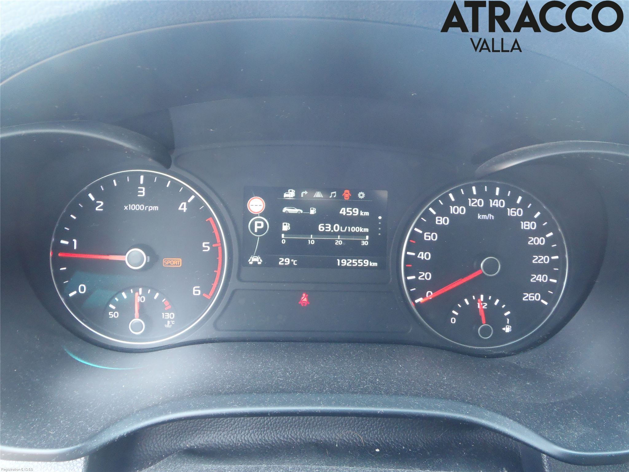 Kia OPTIMA 16-20 Instr Kombinert